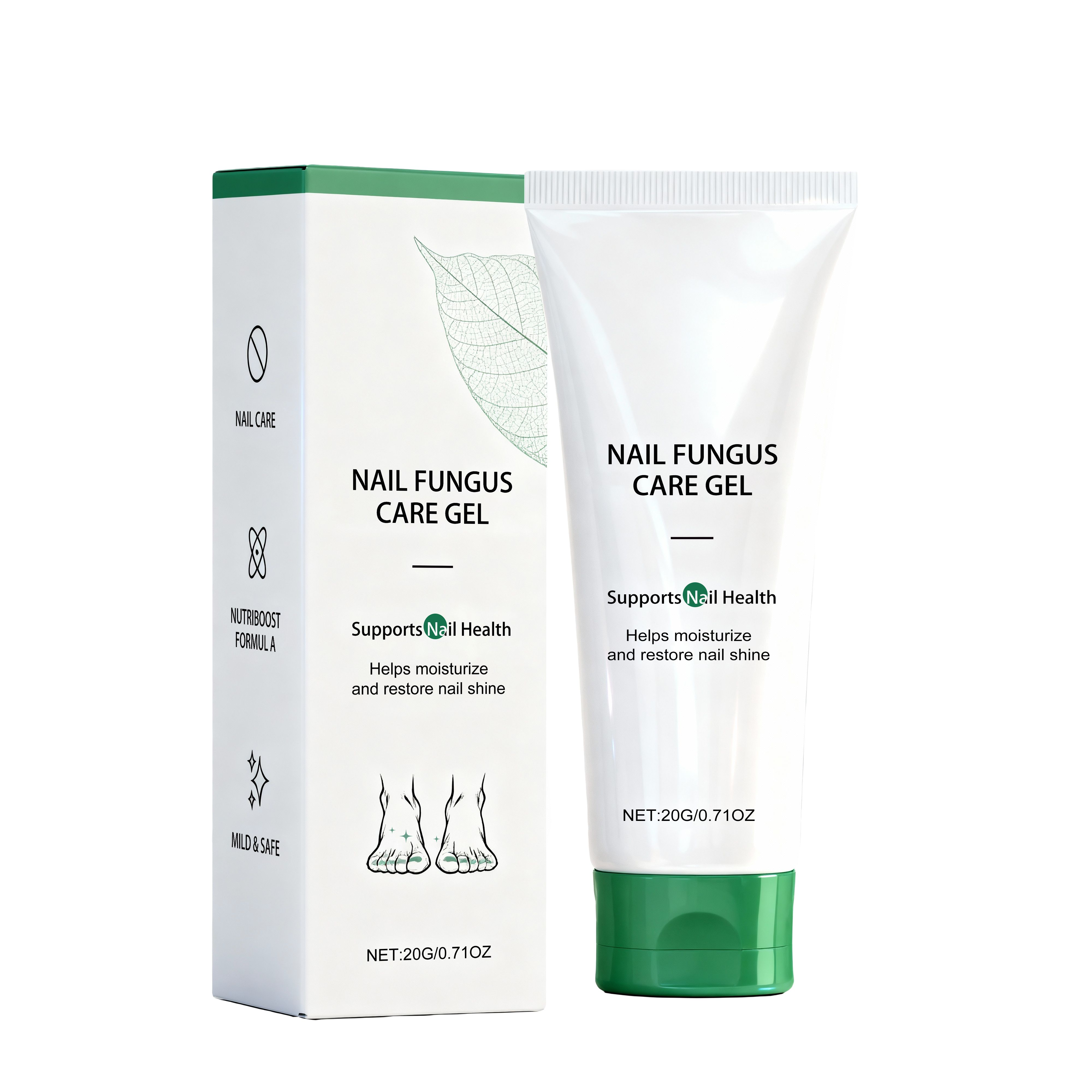 Nail Care Gel Mild Nourishing Hydrating Glossy Daily Cleansing Nail Surface Maintenance Gentle Protect Soft Shiny