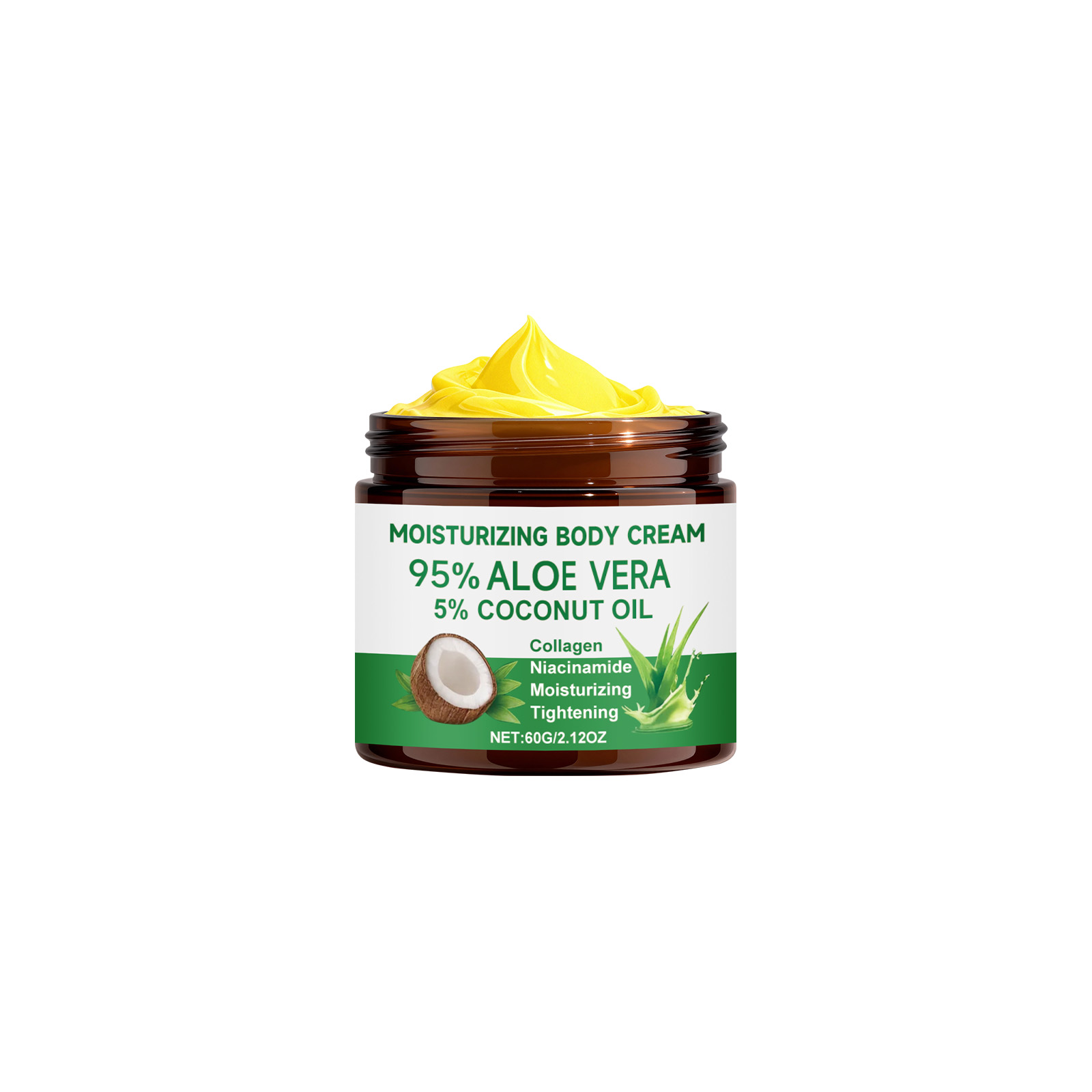 Aloe Moisturizing Body Cream Hydrates Skin Fresh Natural Fragrance Fits All Skin Types Daily Whole Body Care