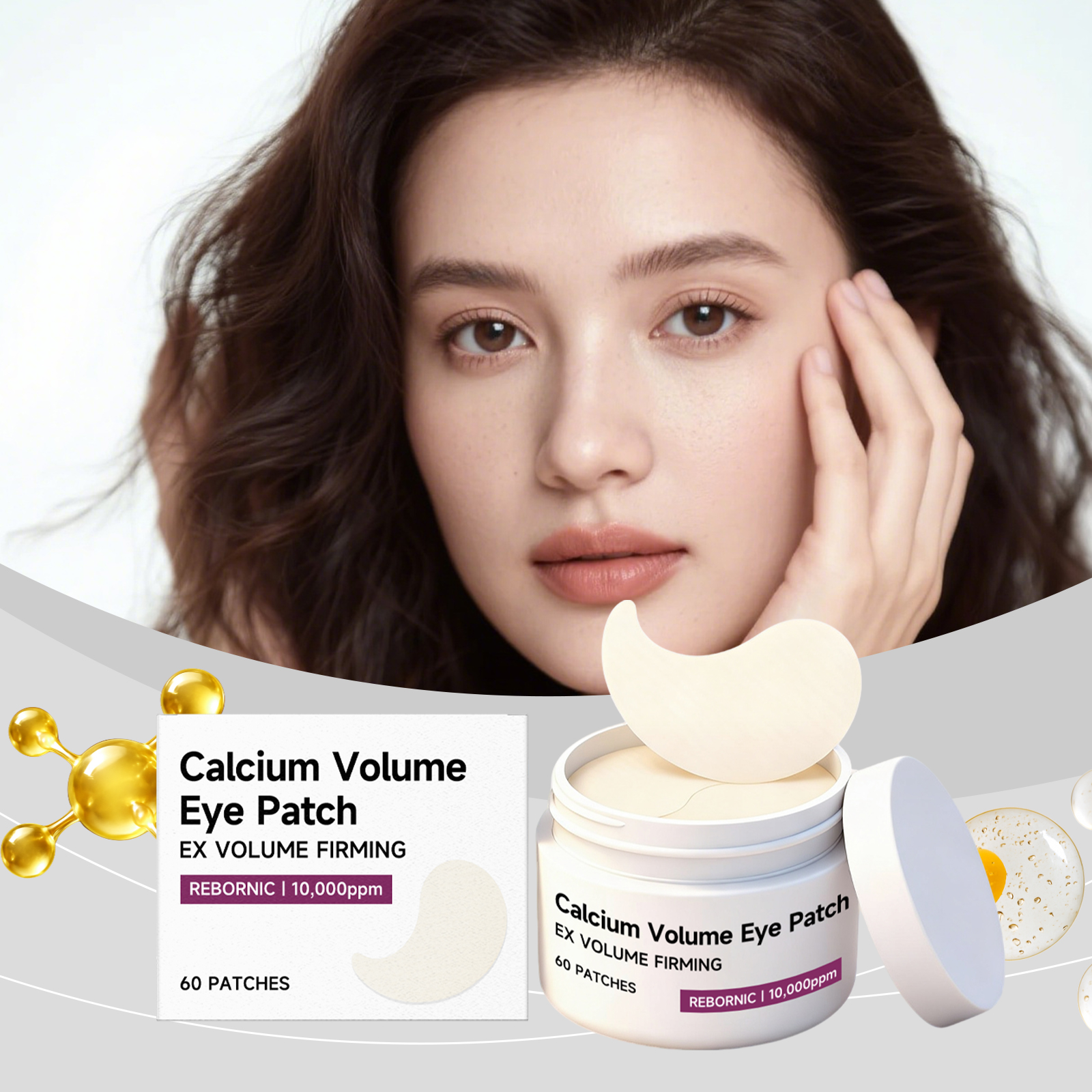Eye Patch Mild Care Moisturizing Soft Lock Water Hydrating Thin Close Skin Eye Area Skin Daily Eye Care Sticker