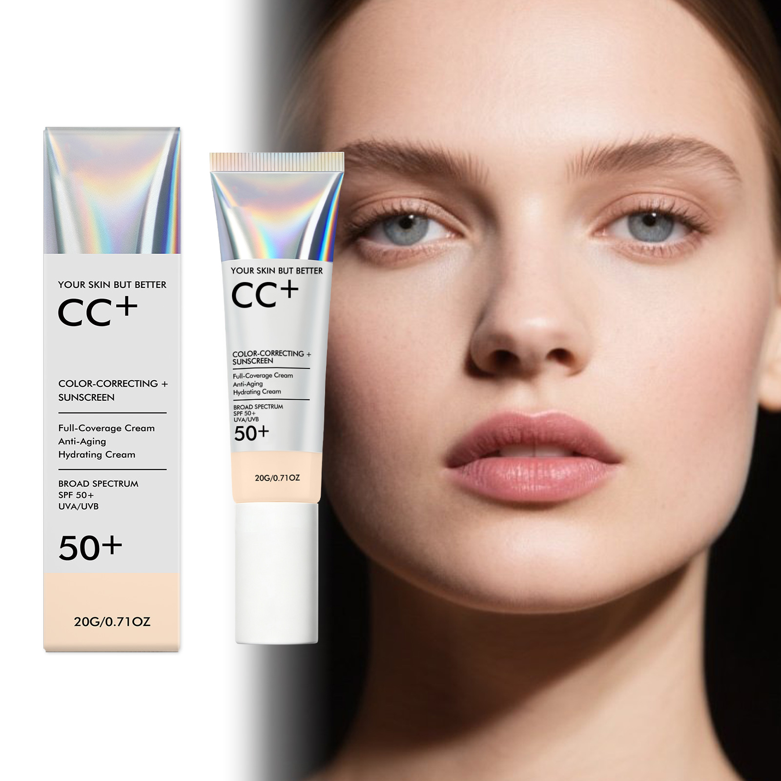 Conceal Foundation Delicate Soft Natural Sheer Longwear Even Skin Tone Refine Makeup Surface