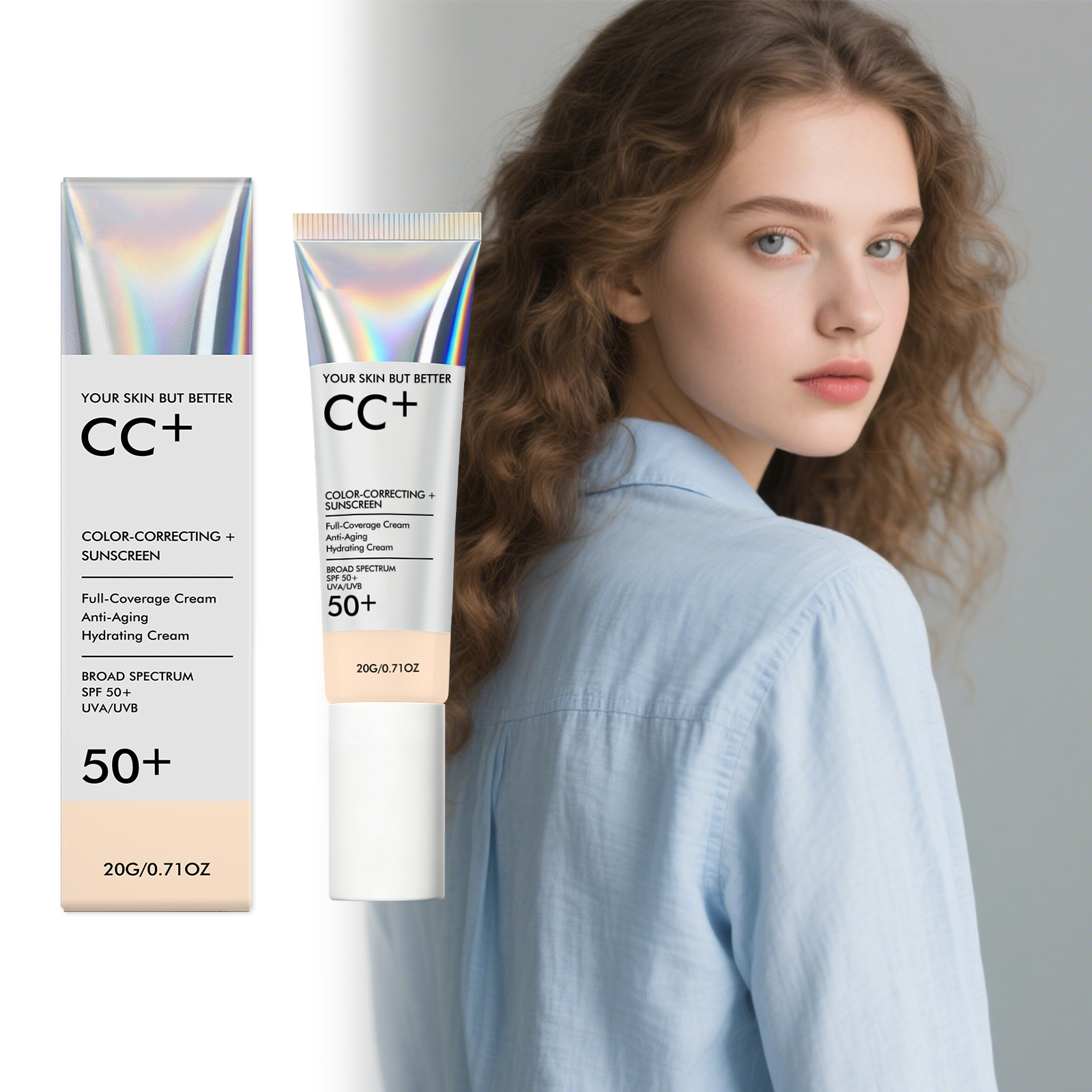 Conceal Foundation Delicate Soft Natural Sheer Longwear Even Skin Tone Refine Makeup Surface