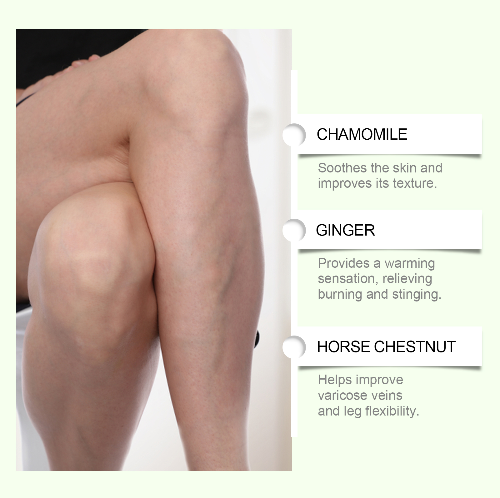 Leg Care Roller Nourish Moisturize Comfort Protect Skin Daily External Massage Treatment