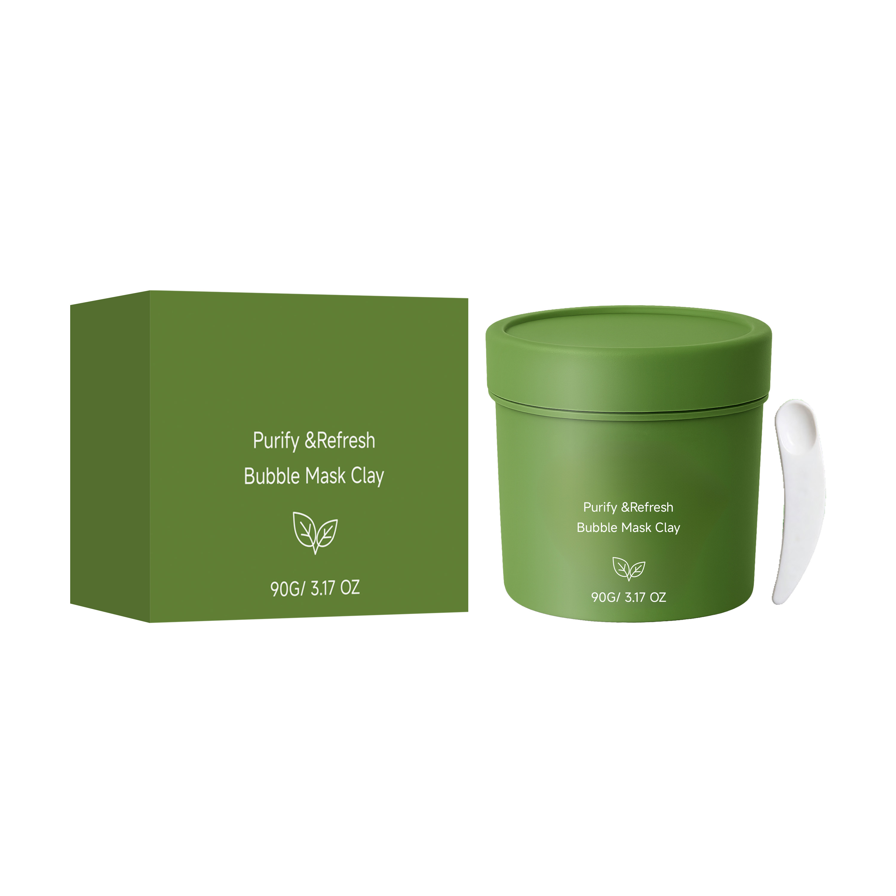 Bubble Cleansing Mask Gentle Exfoliating Pore Smoothing Brightening Skin Refreshing Spreadable Facial Skin Care