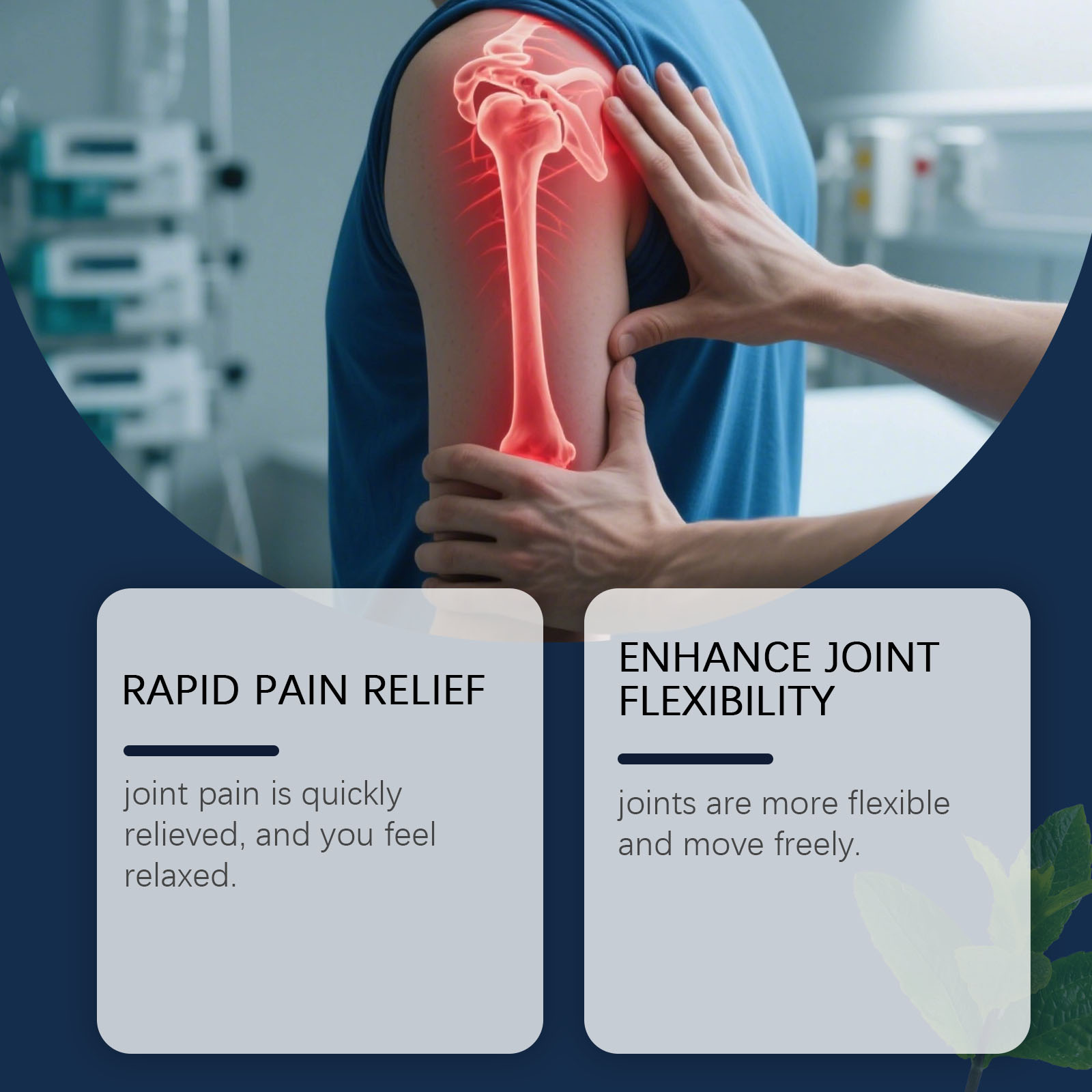 Joint Care Cream Mild Formula Massage Care Knee Joint Reduce Tight Light Texture Daily Maintenance