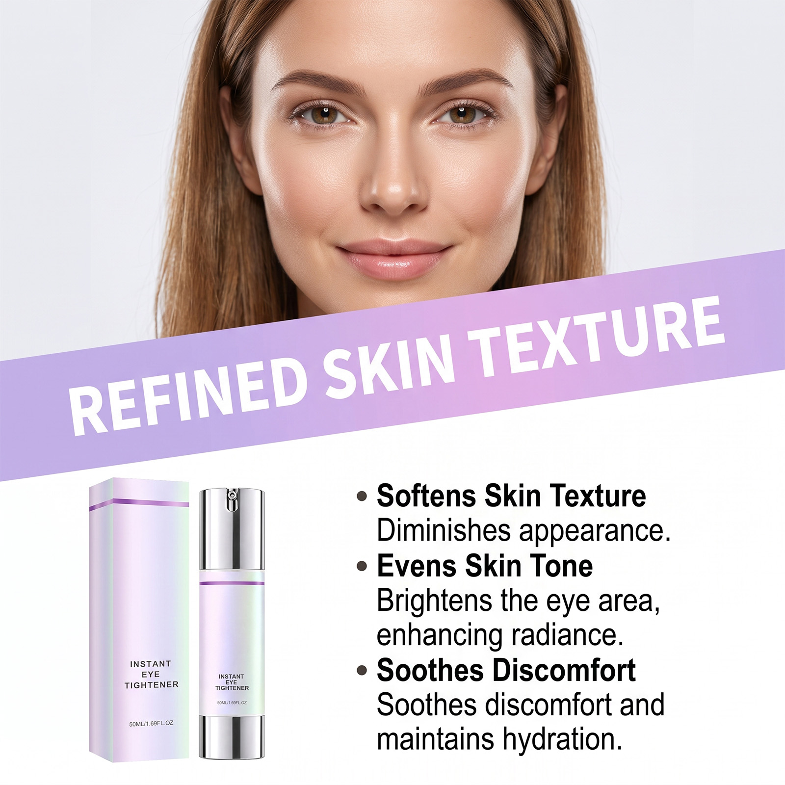 Eye Moisturizing Essence Nourishes Soothes Clear Delicate Smooth Glossy Hydrating Fresh Nonsticky Skin