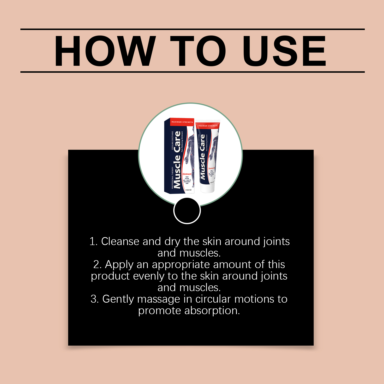 Body Care Cream Daily Soft Massage Mild Formula Comfort Care External Joint Use Skin Lotion