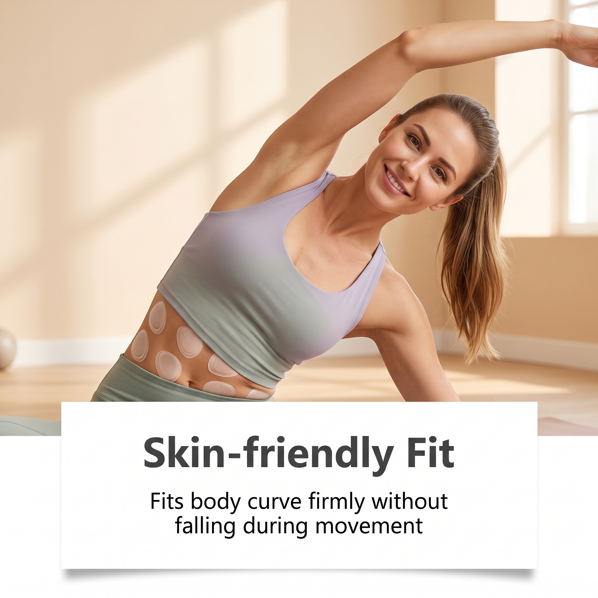 Body Care Patch Gentle Daily Skin Care Light Figure Close Fit Refreshing Breathable Convenient Maintenance Patch