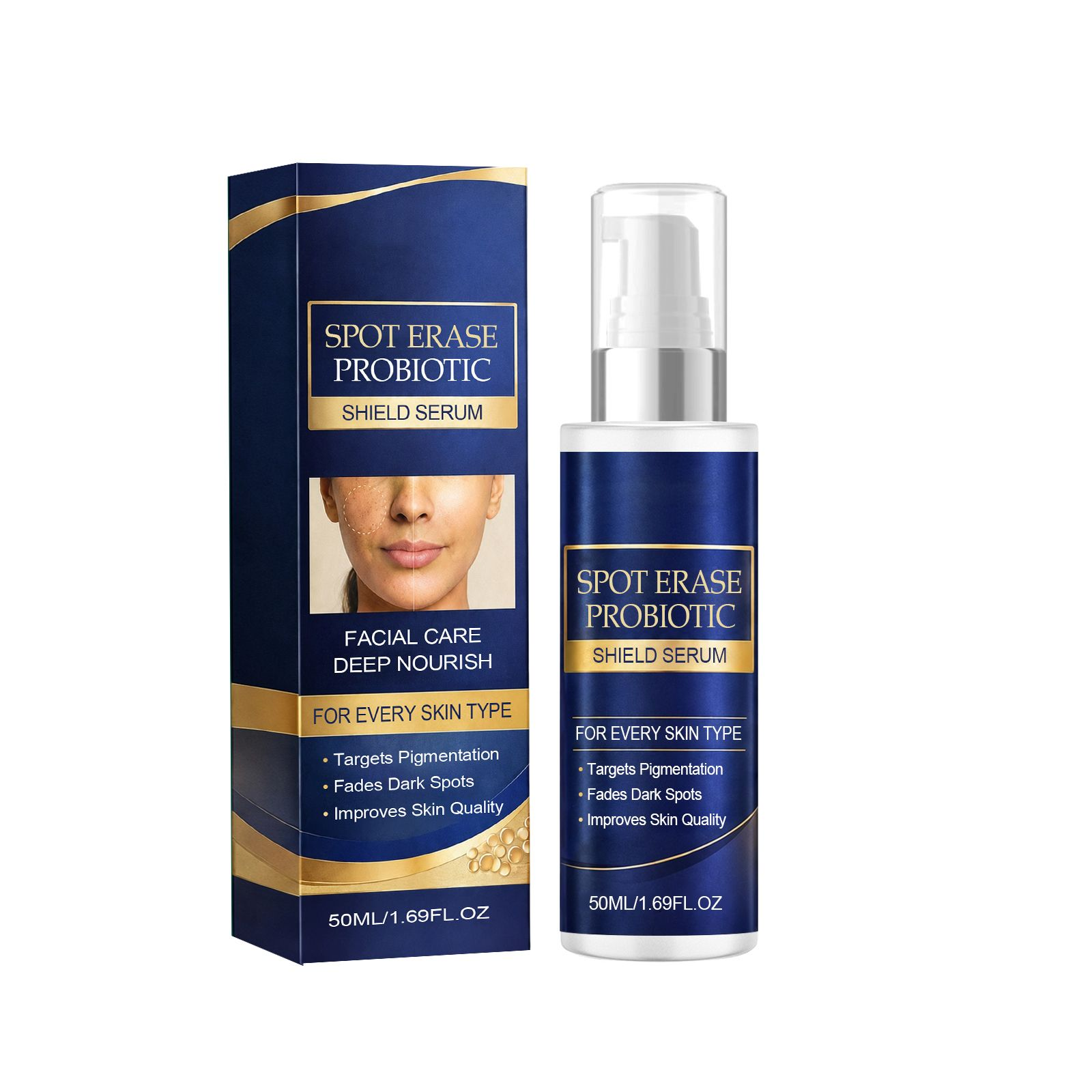 Facial Care Essence Light Texture Glossy Smooth Dull Skin Hydrating NonSticky Brightening Rough Face