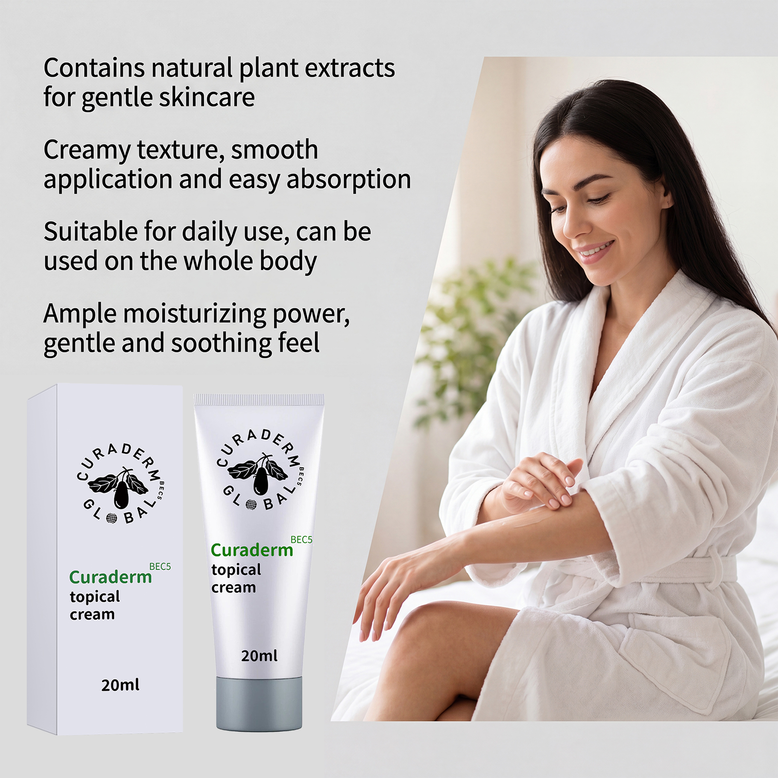 Botanical Skincare Ointment Mild Moisturizing Nourishing Body Skin Repair Coarse Skin Daily External Lotion