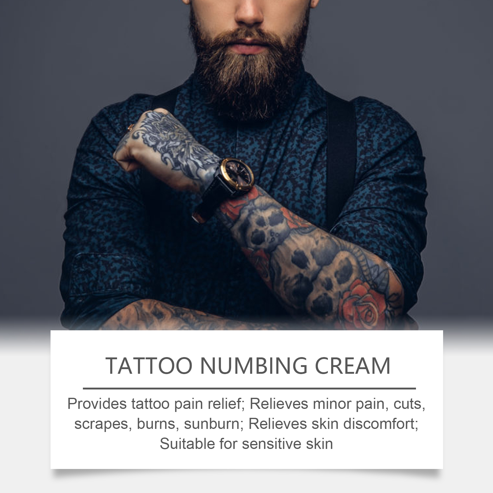 Tattoo Care Cream Hydrating Color Daily Moisturizing Nourishing Skin Tattoo Embroidery Mark