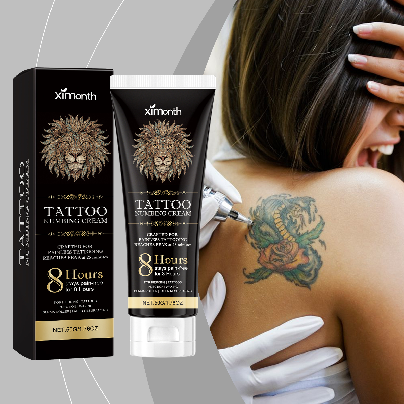 Tattoo Care Cream Hydrating Color Daily Moisturizing Nourishing Skin Tattoo Embroidery Mark