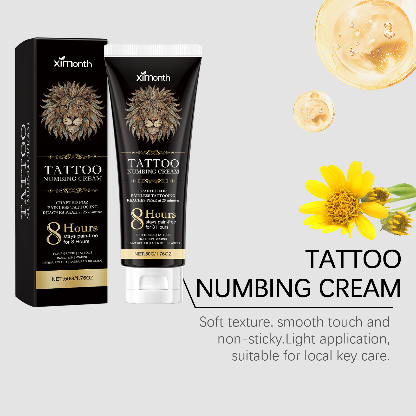 Tattoo Care Cream Hydrating Color Daily Moisturizing Nourishing Skin Tattoo Embroidery Mark