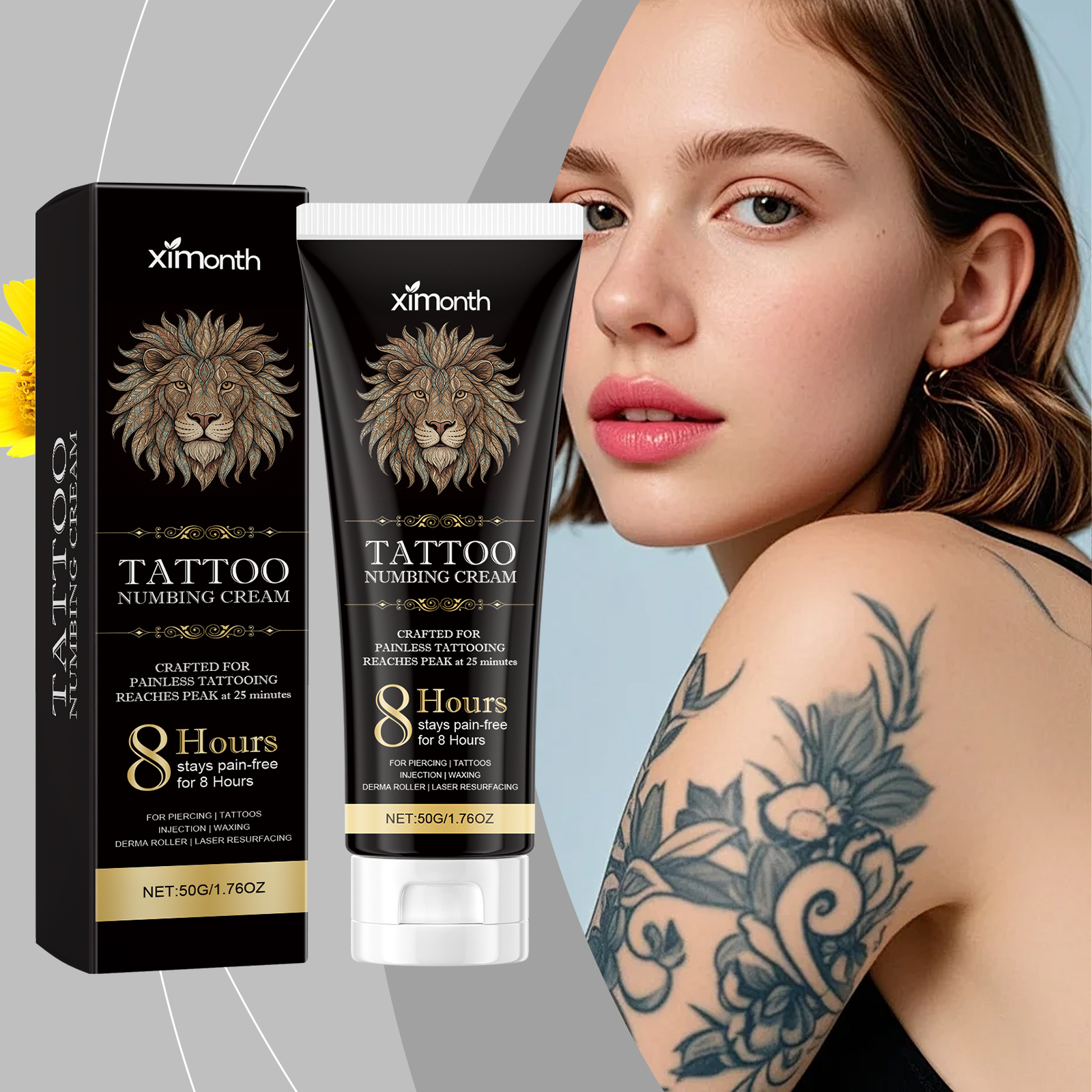 Tattoo Care Cream Hydrating Color Daily Moisturizing Nourishing Skin Tattoo Embroidery Mark