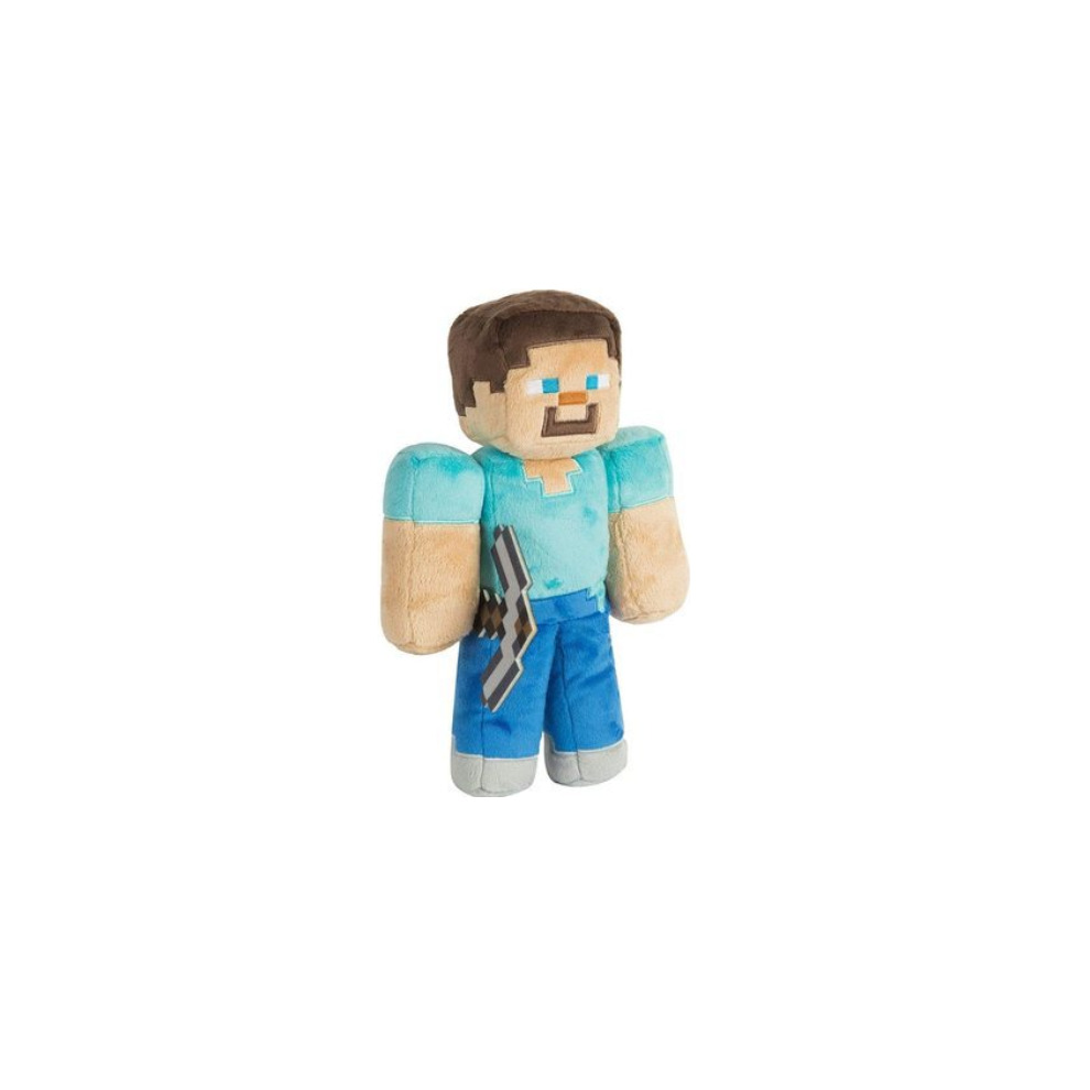 Minecraft Plush Toy Steve Childrens Soft Toy Pixel Dolls Kids Gifts 30CM