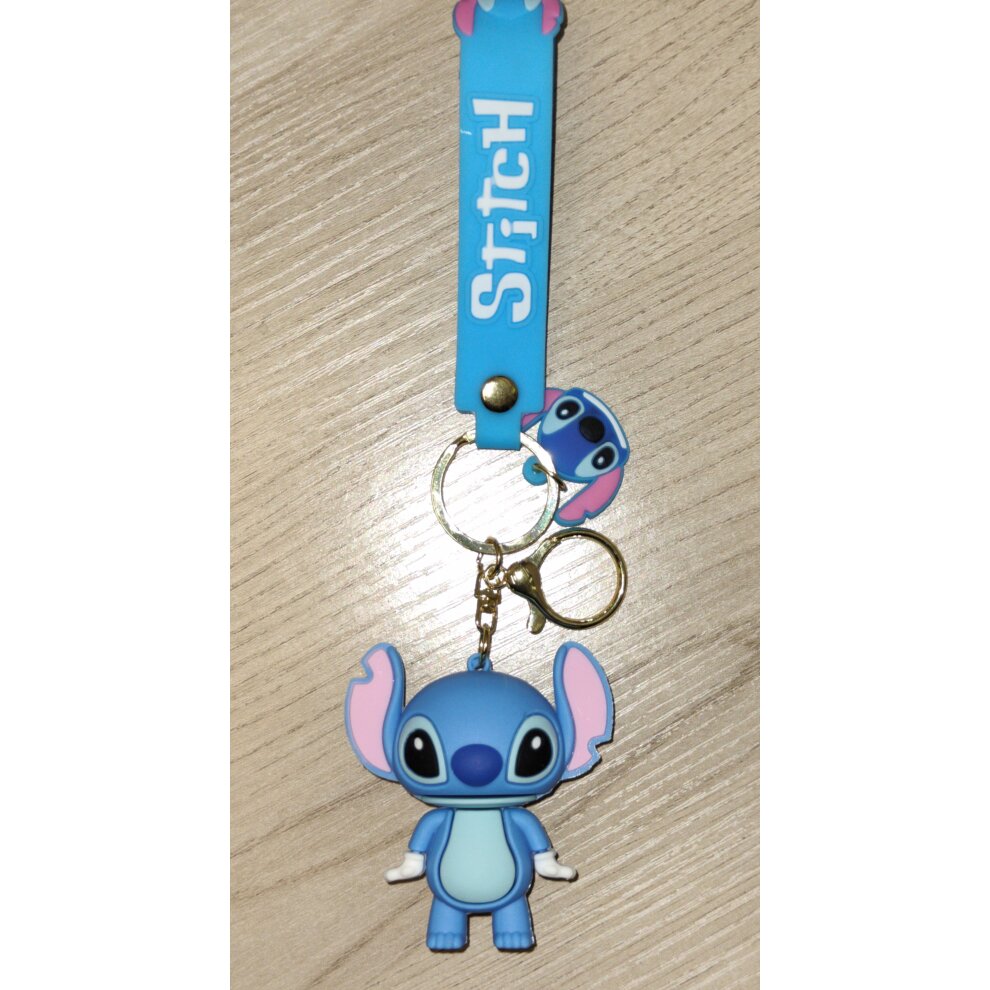 Lilo & Stitch Stitch Action Figure Keychain Backpack Pendant Kids Toys Gift