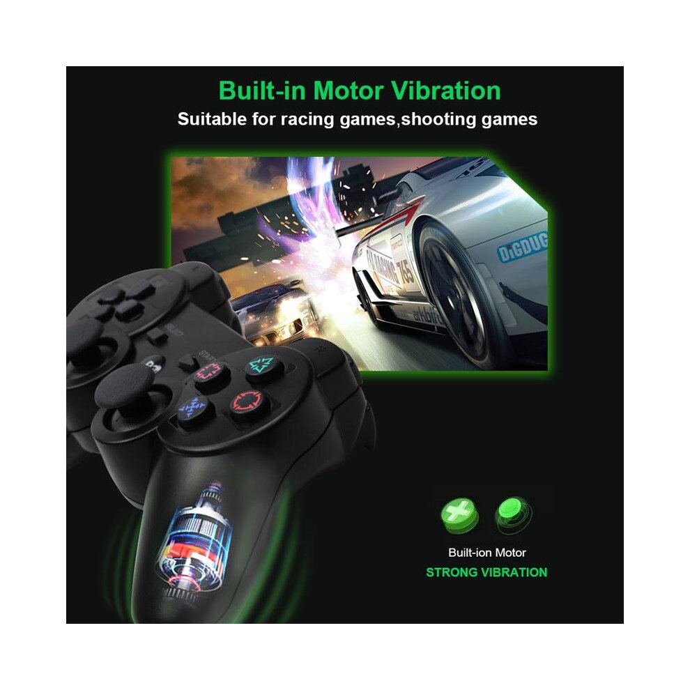 (Purple) Wireless Gamepad for PS3 Joystick Console Controle For USB PC Controller For PS