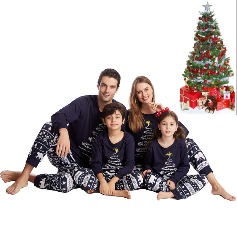 Christmas Family Pyjamas Set Matching Christmas Pajamas for Women Men Kids Baby Red Plaid Xmas PJs Holiday Nightwear Sleepwear Loungerwear Matching Outfits Pajamas Sets Merry Christmas Homewear