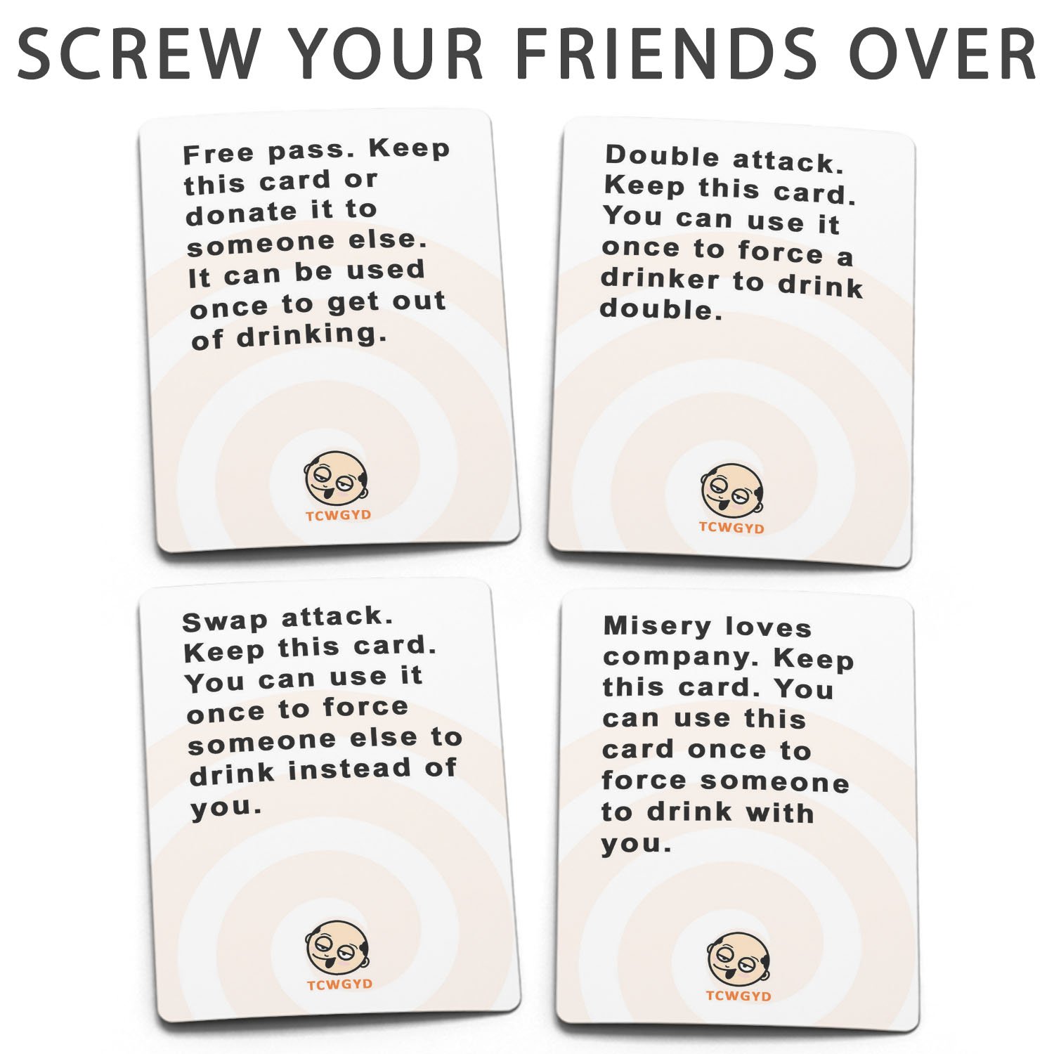 Board Game Card Bar Game These Cards Will Get You Drunk Fun Adult Drinking Game 2 to 8 People Toys for Parties Game Night