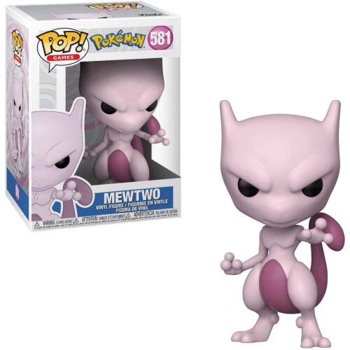 Funko POP Mewtwo Vinyl Figure Pokemon Action Figure Dolls Games Anime Toys for Collection Decoration Kids Gifts