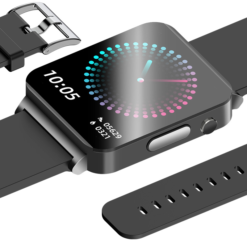 1.72 Smart Watch Non Invasive Blood Glucose Heart Rate BP Body Temperature Fitness Tracker Bracelet