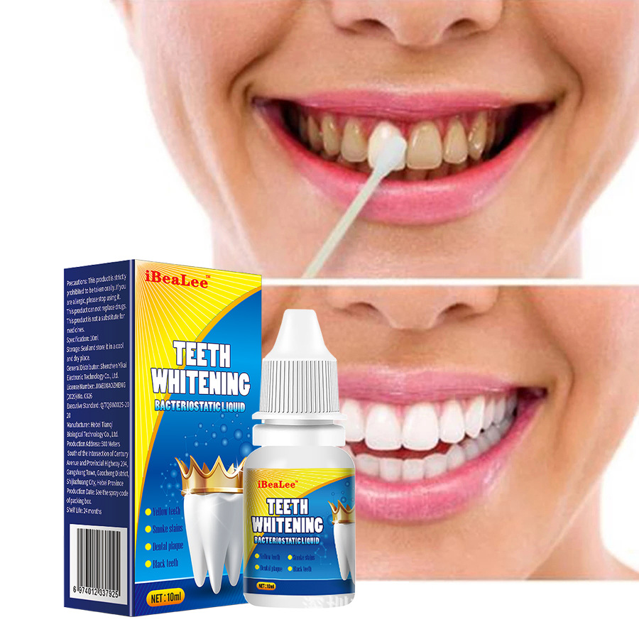 Teeth whitening Bactriostatic Liouid  Oral Hygiene Dental Tools Removes Plaque Stains Fresh Breath