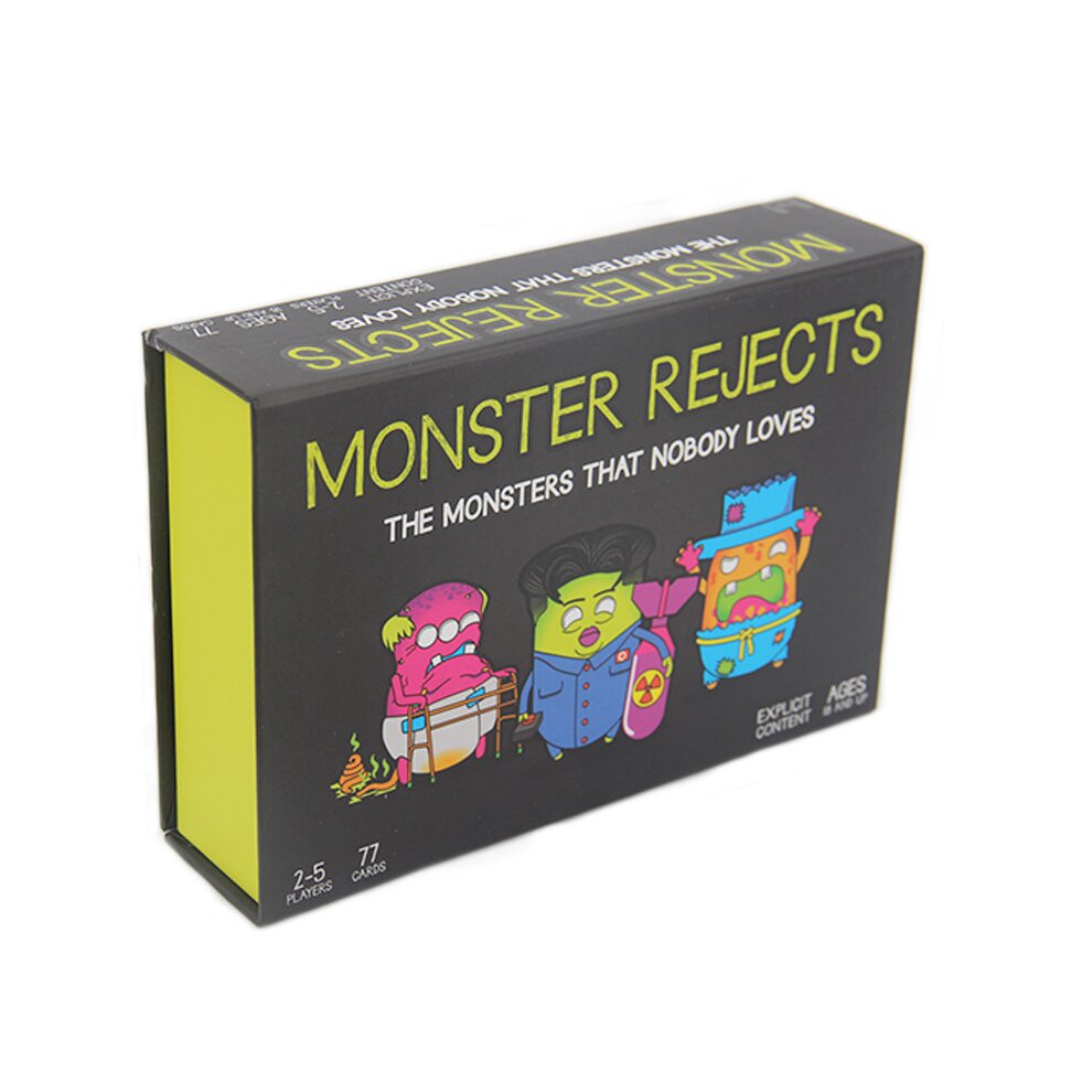 Monster Rejects NSFW Edition - Family Party Card Game
