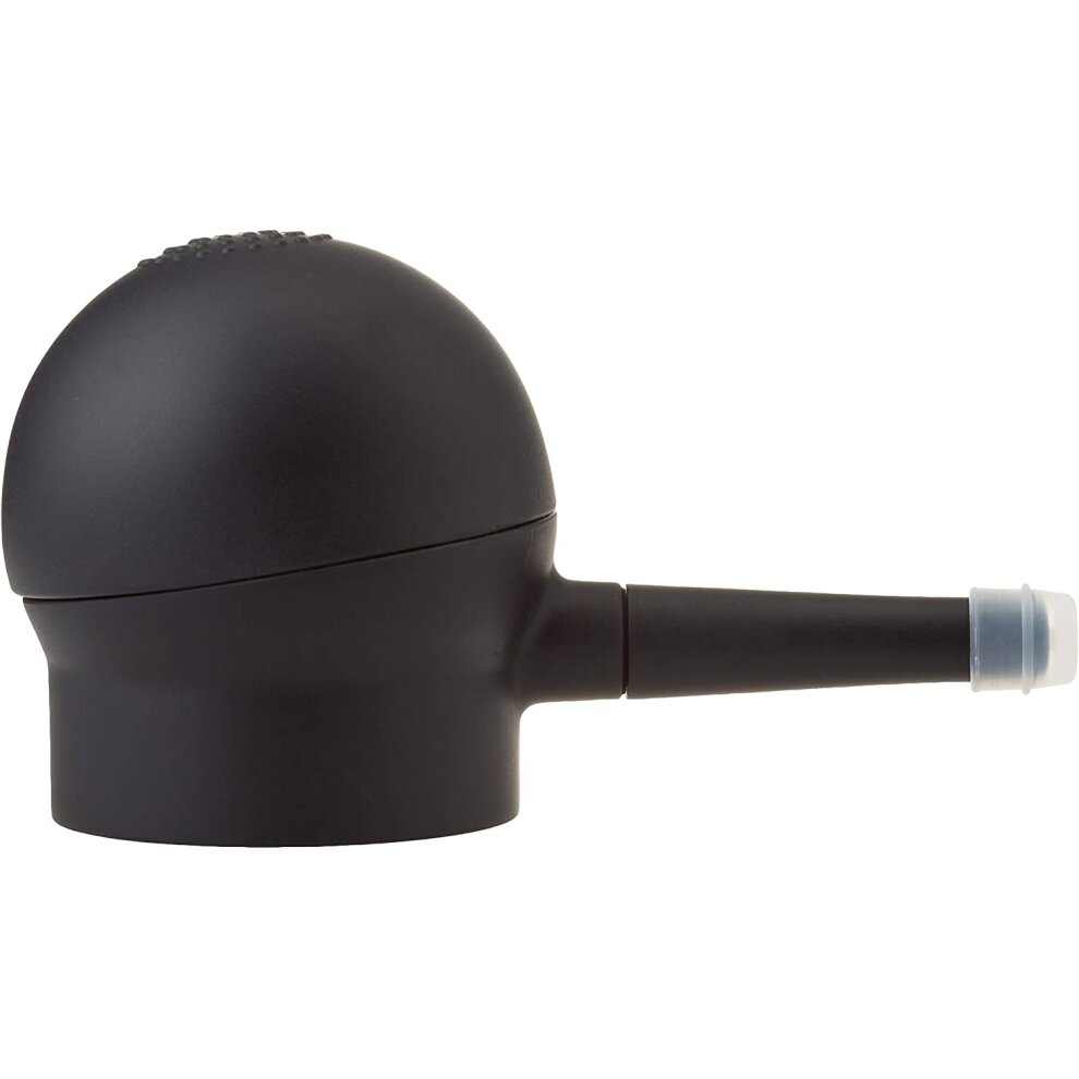 (Black) Toppik Hair Building Fiber with Spray Applicator Toppik Fiberhold Spray 118ml