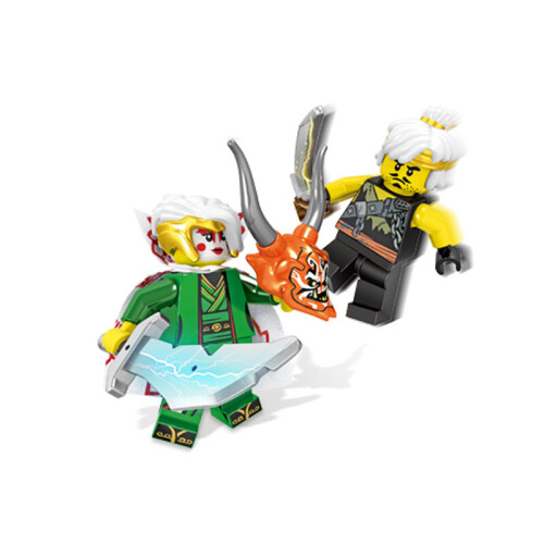 24Pcs Ninjago Mini Figures Kai Jay Sensei Wu Master Blocks Kids Toys Fit Lego