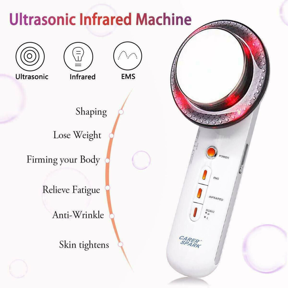 3 in1 Ultrasonic Cavitation Fat Cellulite Remover Body Slimming Massager
