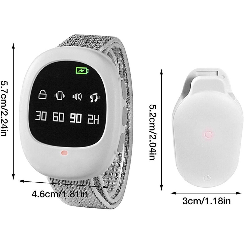 Bedwetting Alarm For Children, Wireless Bedwetting Alarm, Rechargeable Potty Training Watch, Bed Wetting Alarm