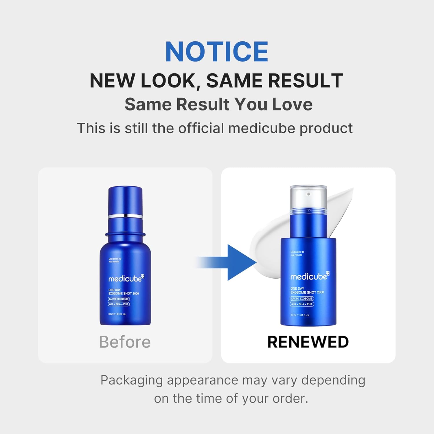 medicube Zero Exosome Shot 2000PPM Spicule Face Serum 30ml Liquid Skin Booster Serum Exosome AHA BHA PHA Pore Care Dead Skin Cells Skin Texture Korean Skin Care
