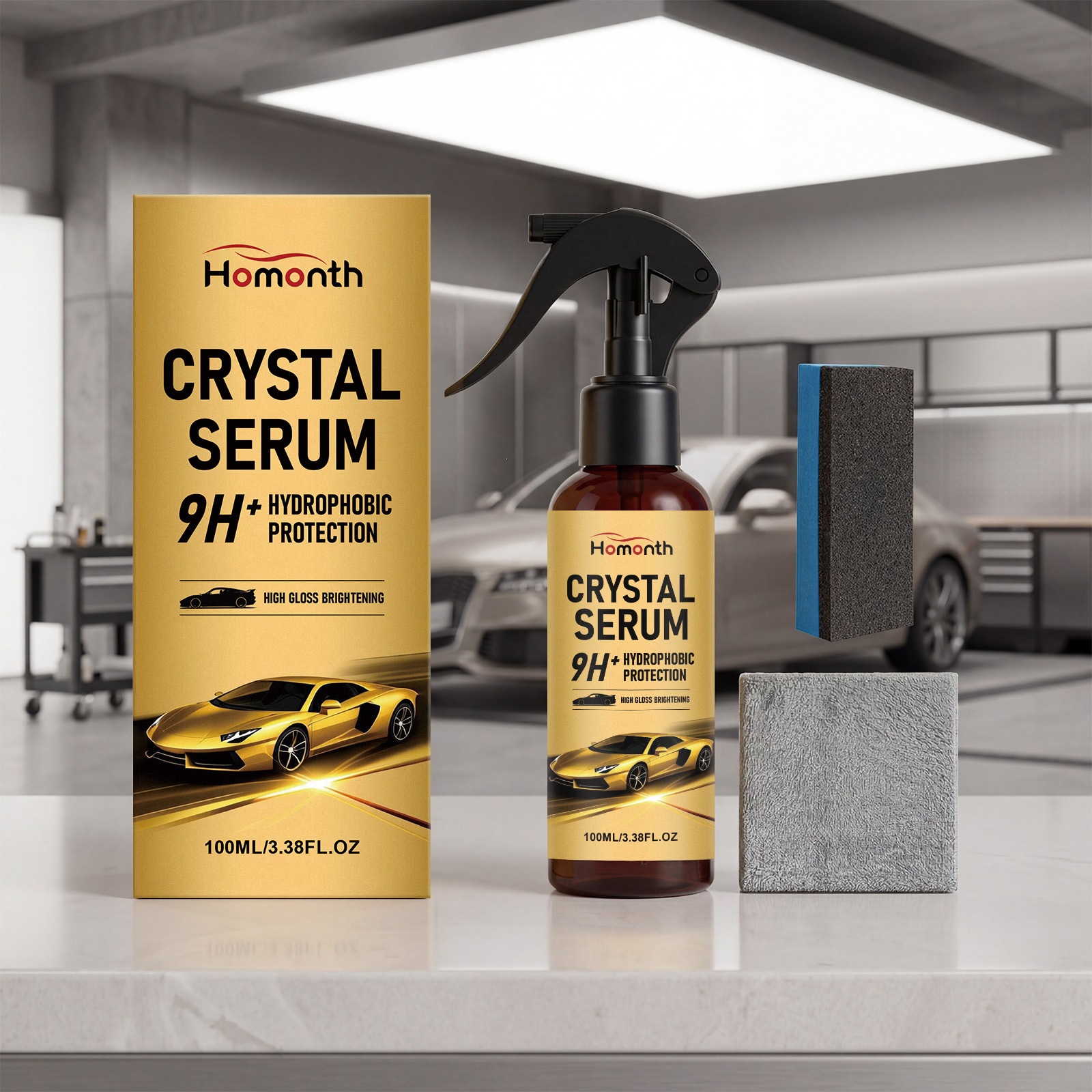 Car Ceramic Care Spray For Paint Cleaning Restoration And Gloss Enhancement All Paint Types