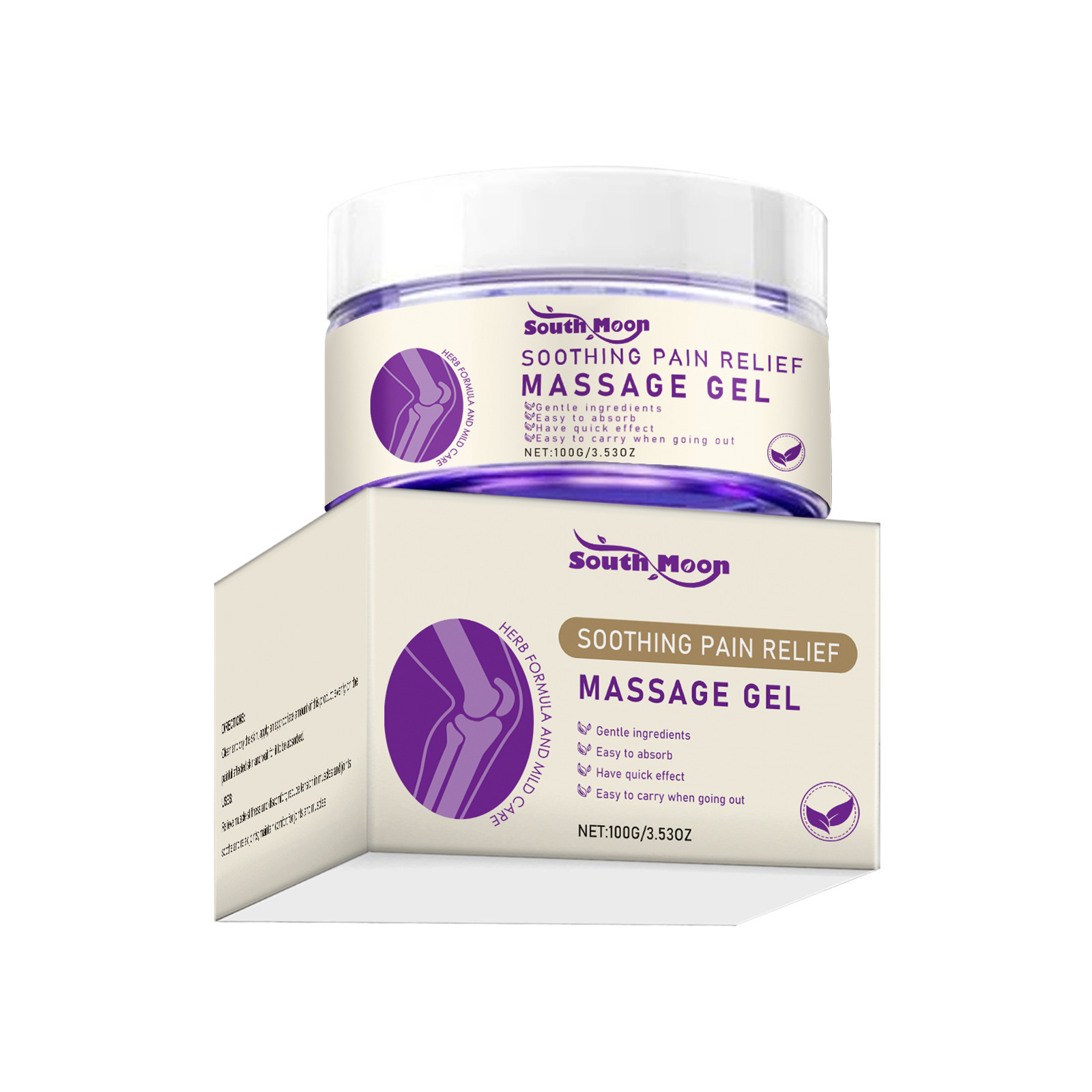 Body Care Gel For Soothing Knees Elbows Shoulders Daily Joint Comfort And External Massage