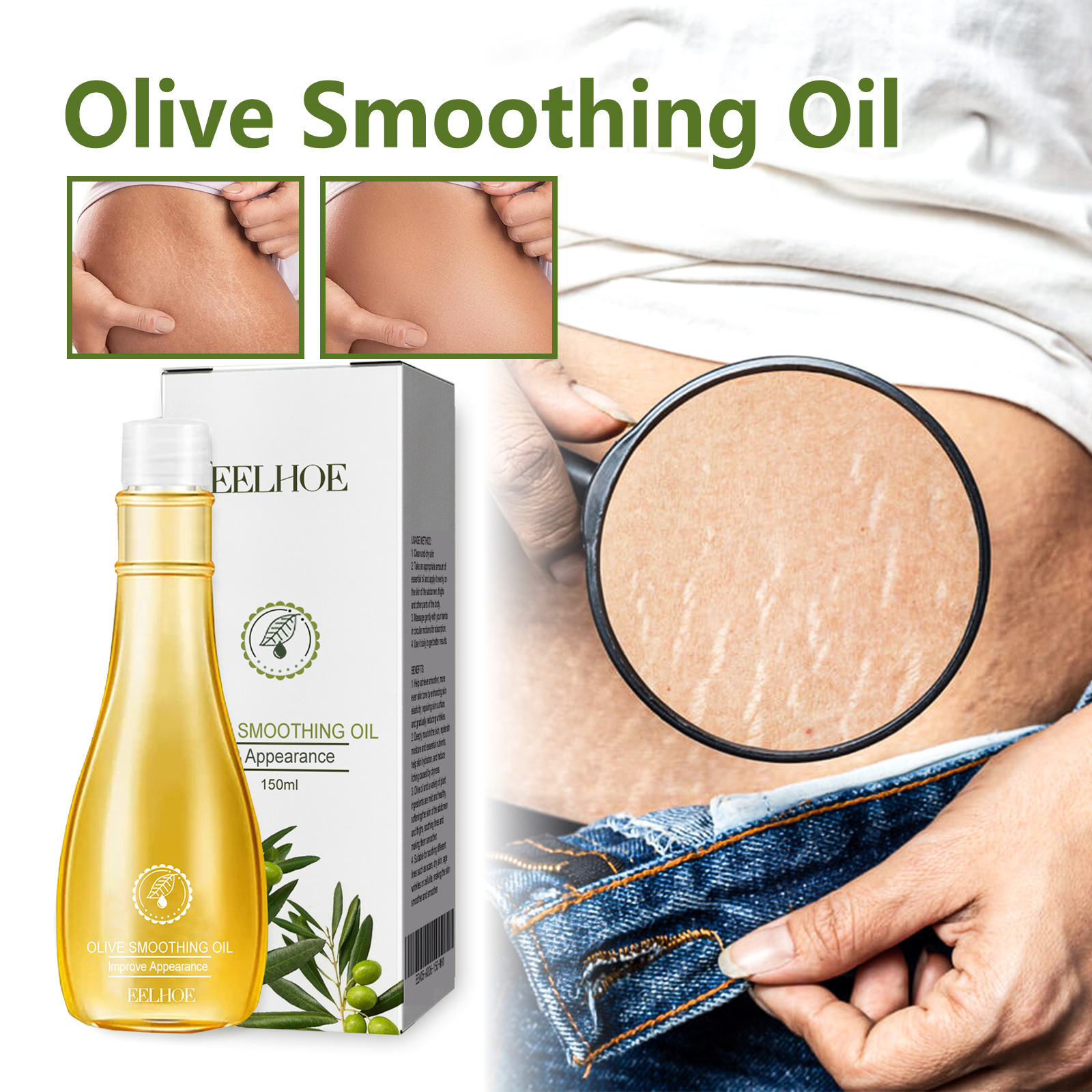 Olive Skin Care Oil For Nourishing Moisturizing Firming And Softening Body Skin Daily Gentle Hydrating Treatment
