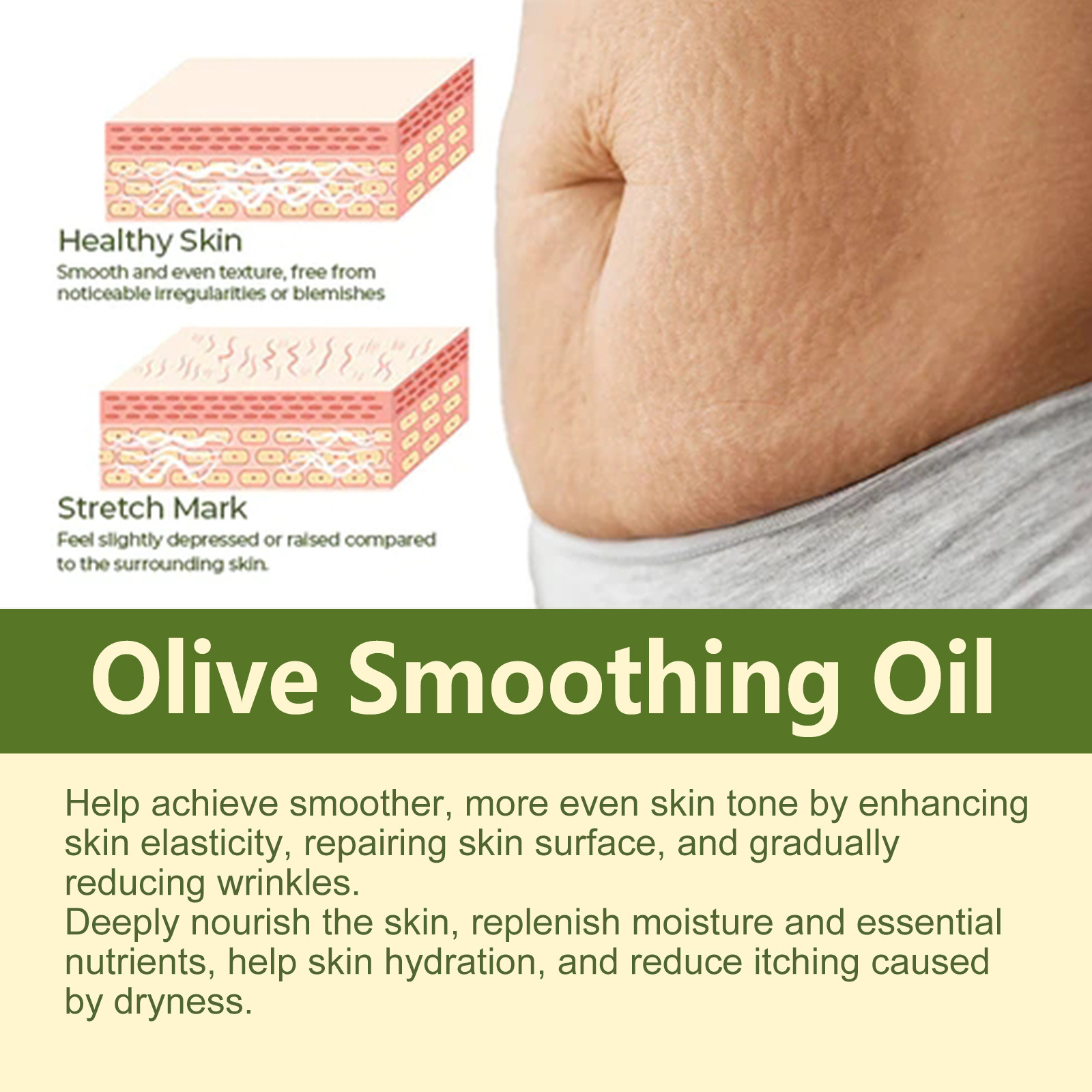 Olive Skin Care Oil For Nourishing Moisturizing Firming And Softening Body Skin Daily Gentle Hydrating Treatment