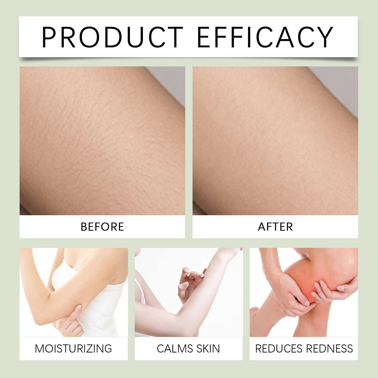 Cyperus Rotundus Hair Removal Cream Daily Mild Cleansing Moisturizing Nourishing Delicate Skin Body Limbs Depilation Care Ointment