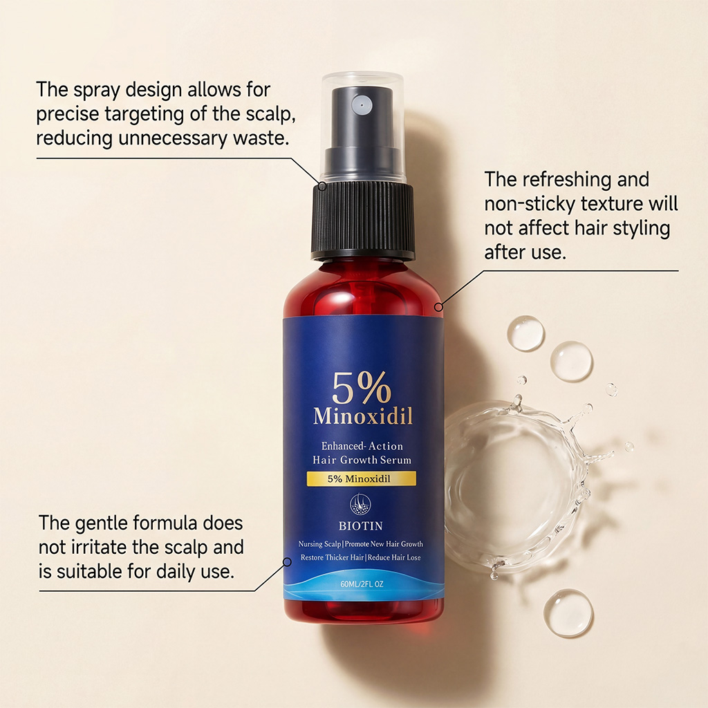 Hair Volumizing Care Essence Spray Nourish Tresses Light Non Greasy Smooth Glossy Handy Daily Hair Treatment