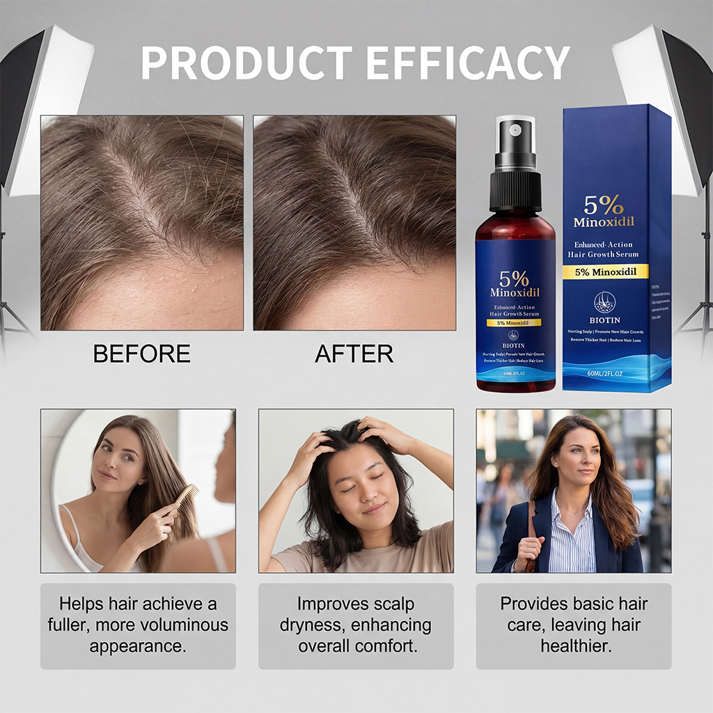 Hair Volumizing Care Essence Spray Nourish Tresses Light Non Greasy Smooth Glossy Handy Daily Hair Treatment