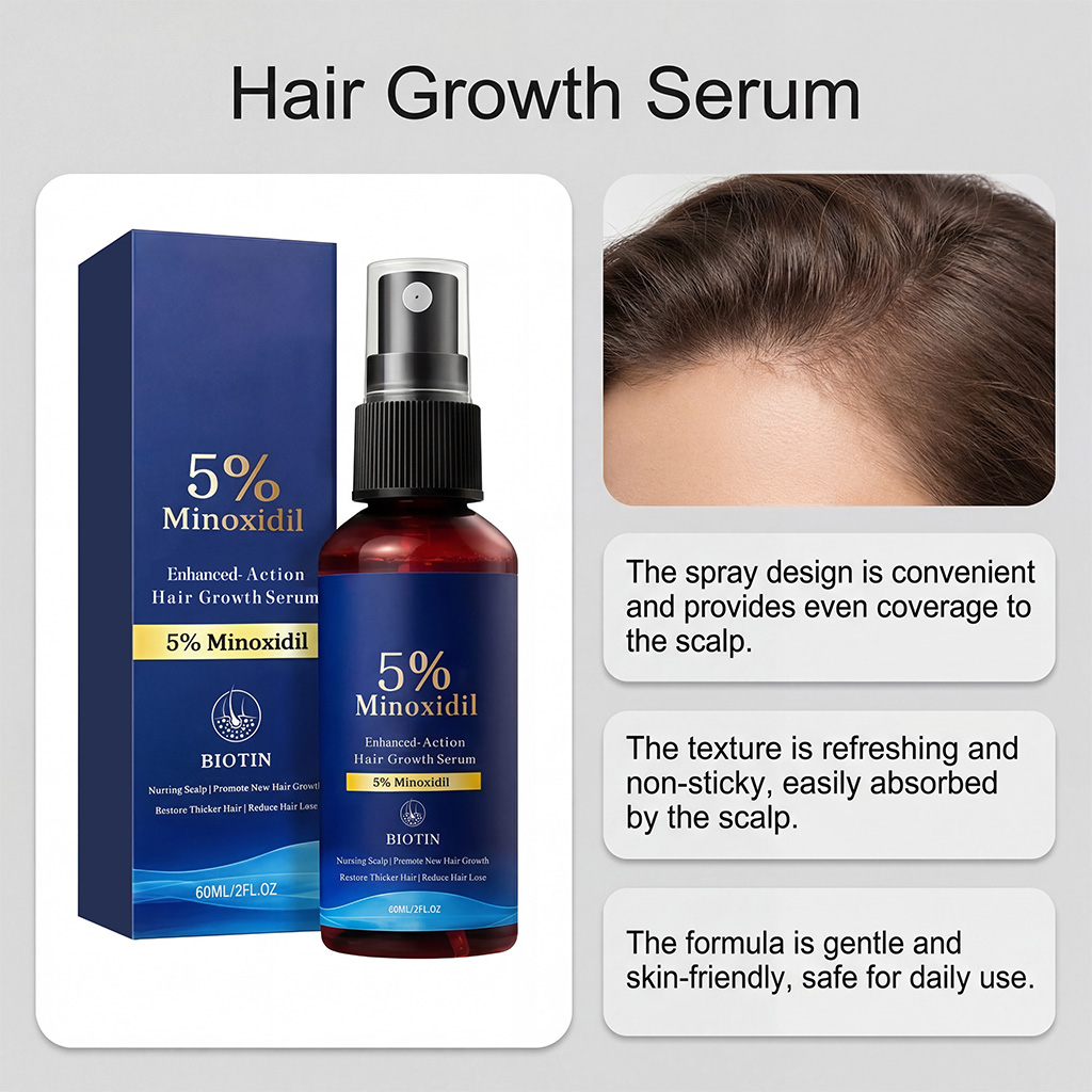 Hair Volumizing Care Essence Spray Nourish Tresses Light Non Greasy Smooth Glossy Handy Daily Hair Treatment