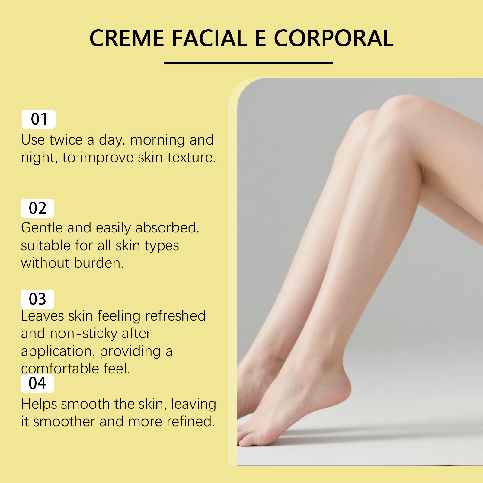Banana Nourishing Moisturizing Cream Mild Ingredients Hydrate Moisturize Soft Smooth Whole Body Skin Daily Care Lotion