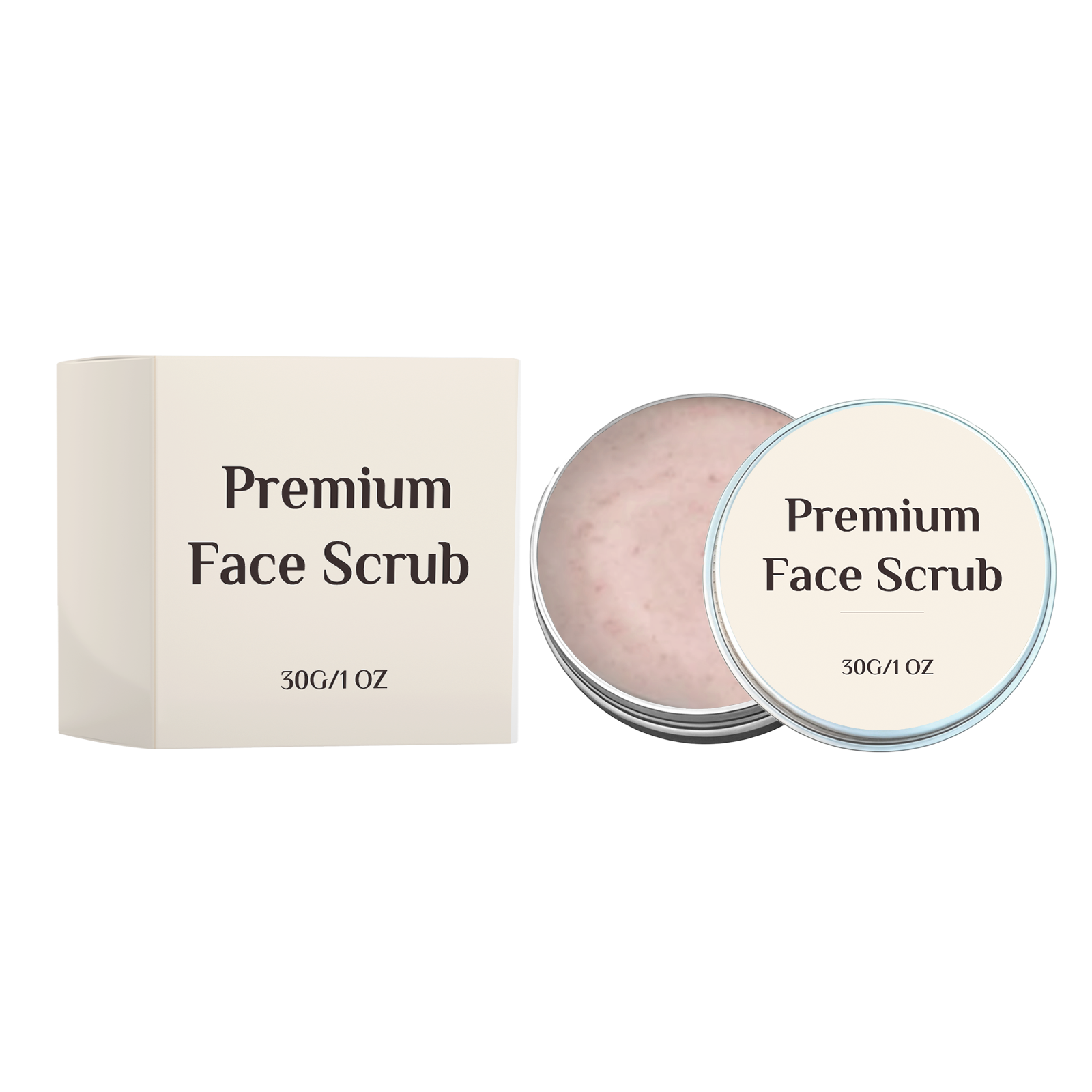 Facial Scrub Soft Moist Hydrate Care Refreshed Smooth Daily Clean Face Skin Cutin Pores