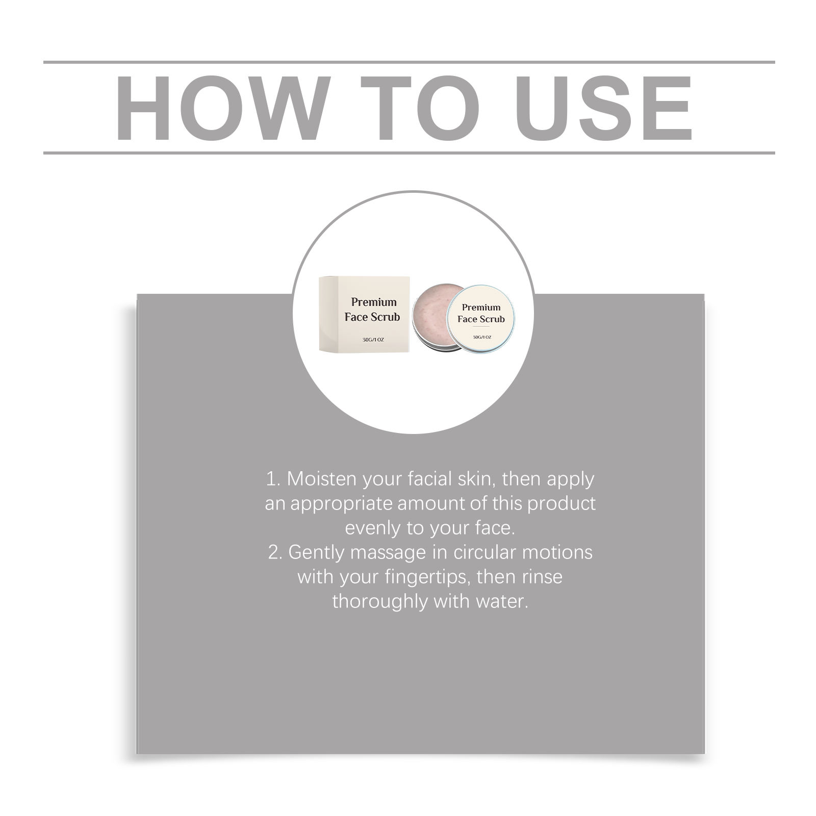 Facial Scrub Soft Moist Hydrate Care Refreshed Smooth Daily Clean Face Skin Cutin Pores