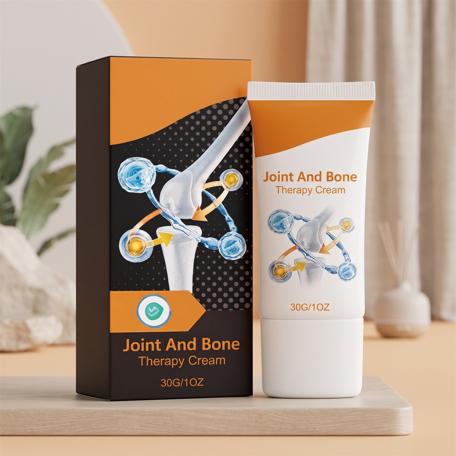 Joint Care Cream Mild Moisturizing For Body Joint Areas Post Workout Skin Surface Daily Care