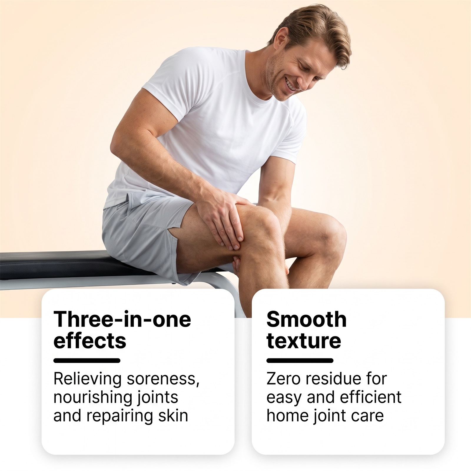 Joint Care Cream Mild Moisturizing For Body Joint Areas Post Workout Skin Surface Daily Care
