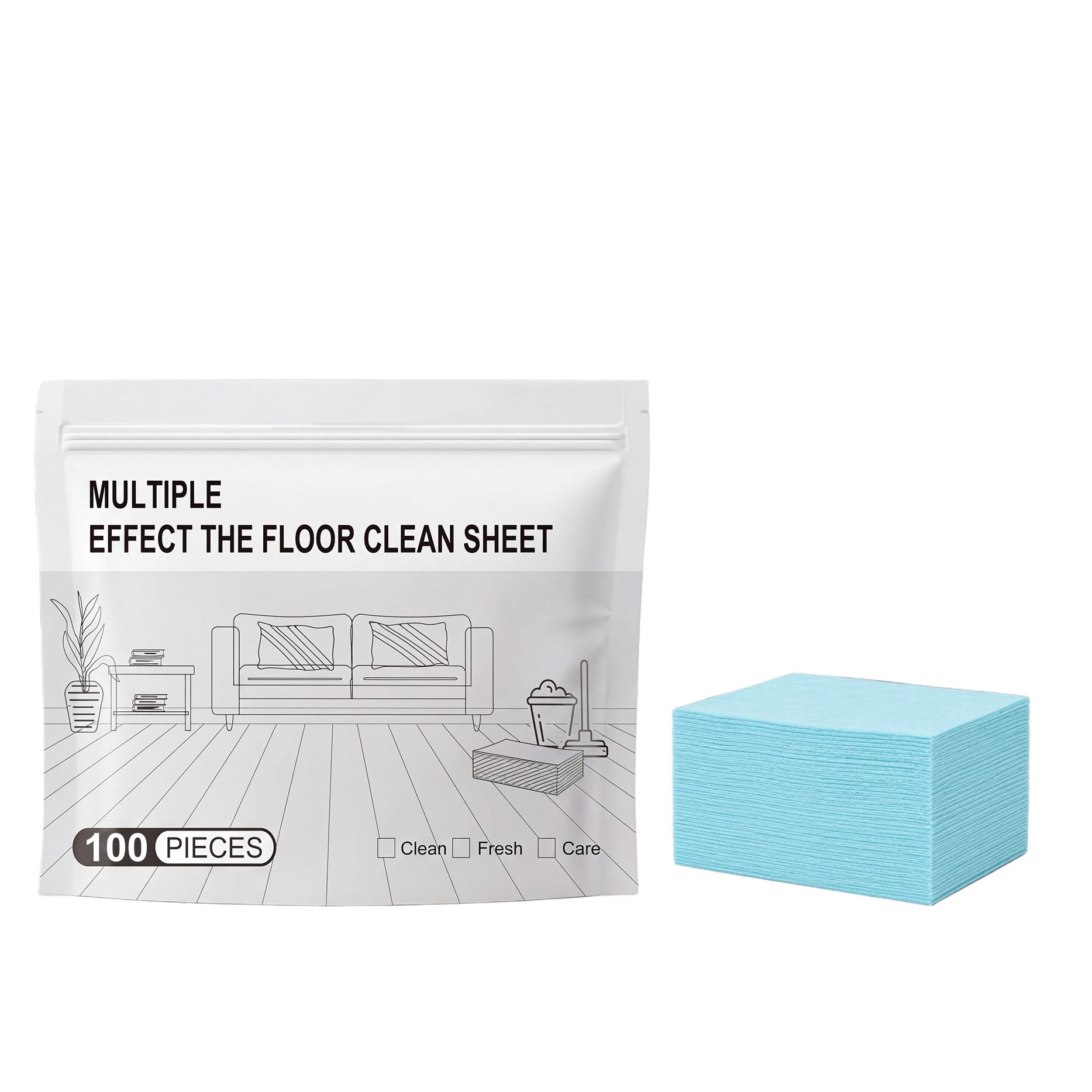 Multi Effect Floor Cleaning Tablets Deep Clean Safe Mild Quick Dissolve All Floors