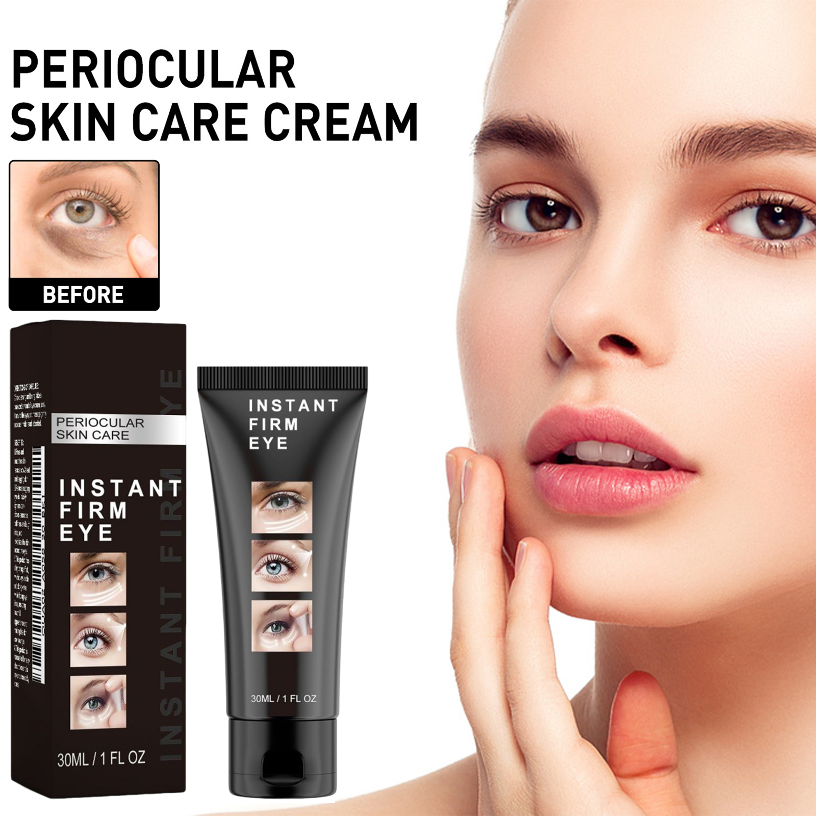 Eye Firming Cream Fades Fine Lines Moisturizes Nourishes Tightens Eye Skin Daily Massage Care