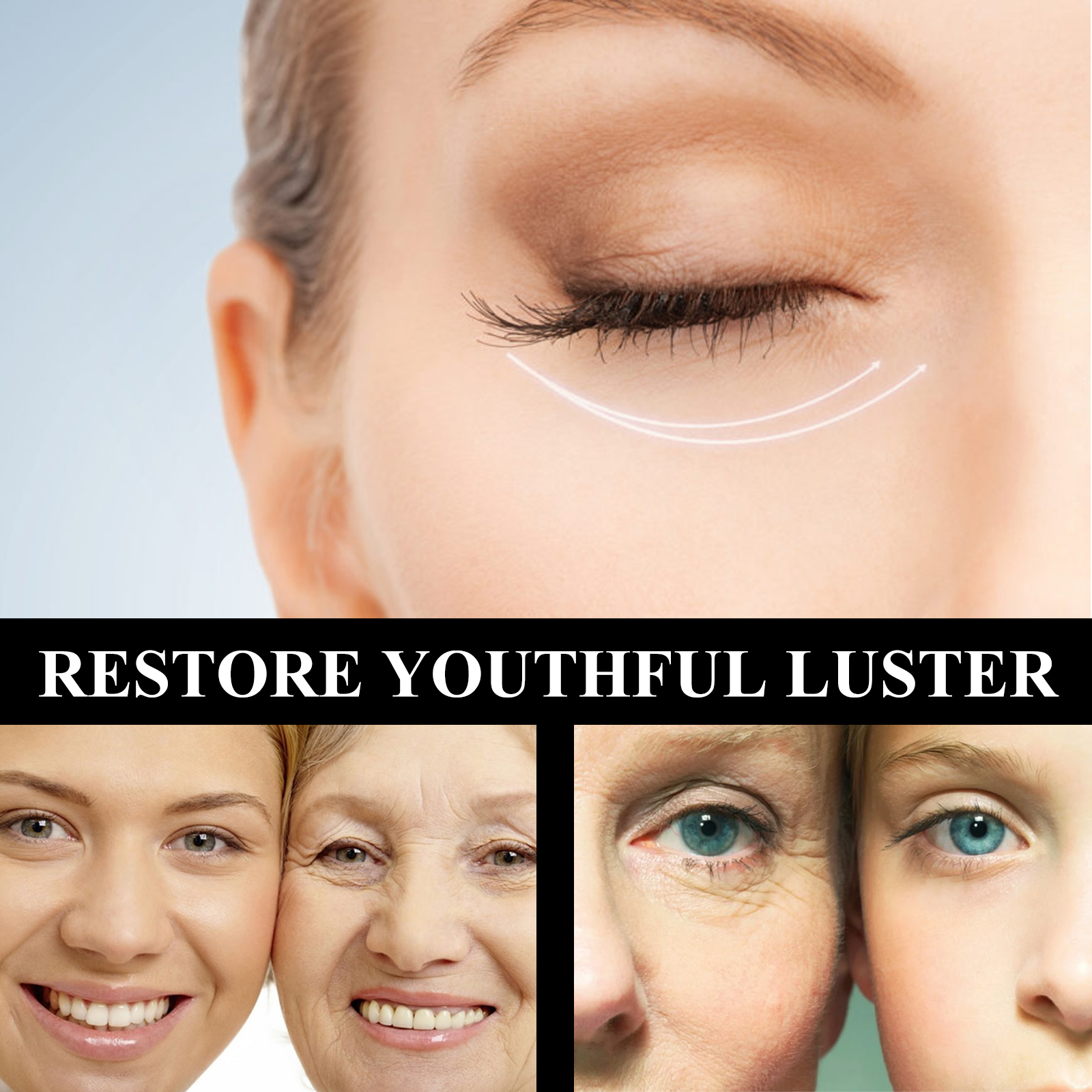 Eye Firming Cream Fades Fine Lines Moisturizes Nourishes Tightens Eye Skin Daily Massage Care