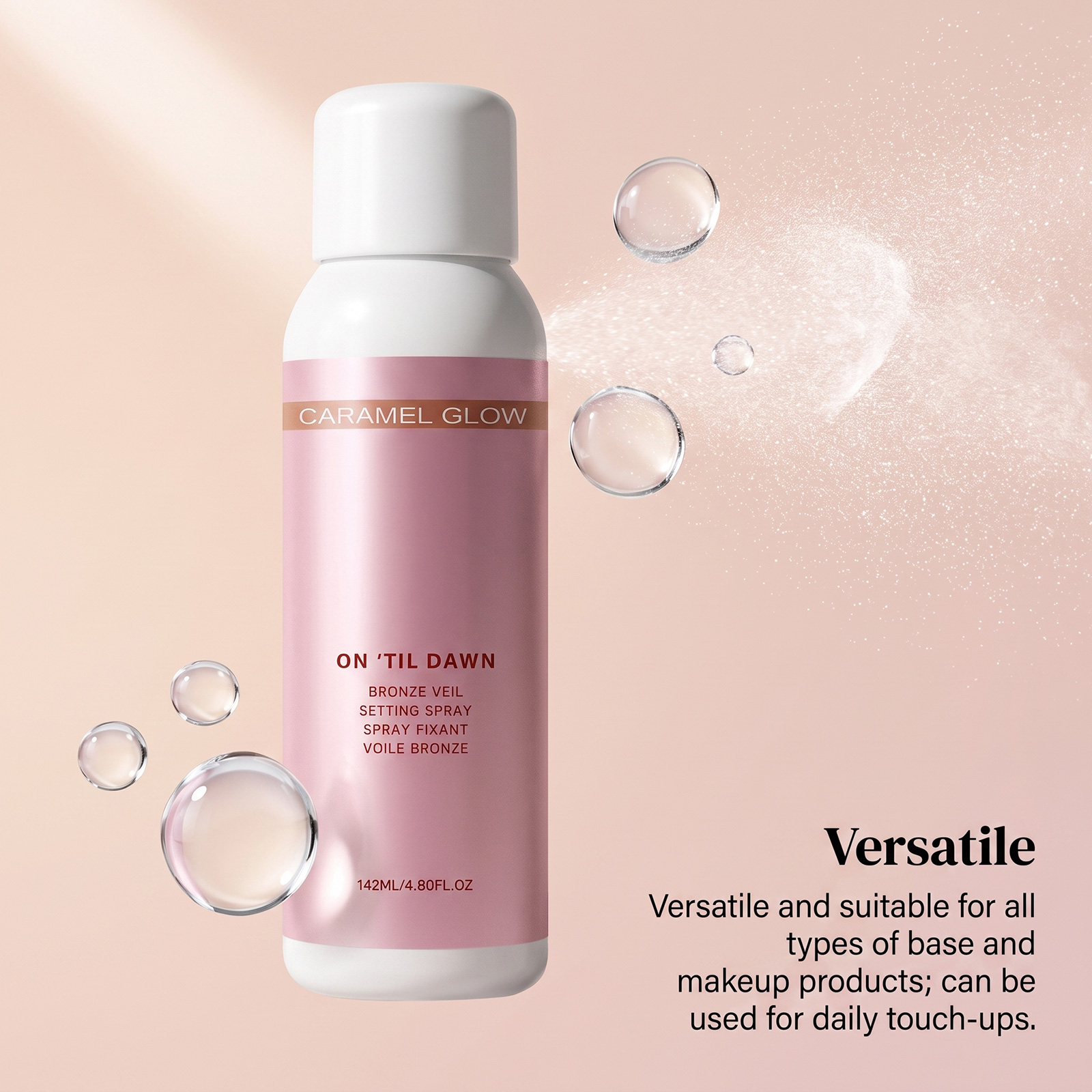 Moisturizing Setting Spray Hydrating Makeup Light Texture Comfort Longwear All Day Fresh Clear Skin State