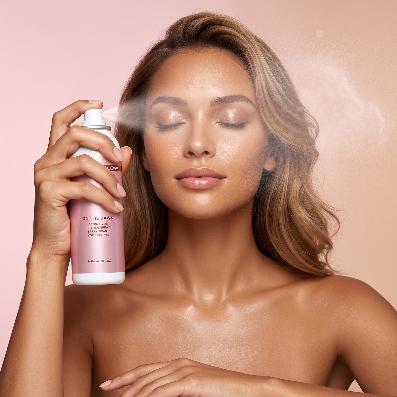 Moisturizing Setting Spray Hydrating Makeup Light Texture Comfort Longwear All Day Fresh Clear Skin State