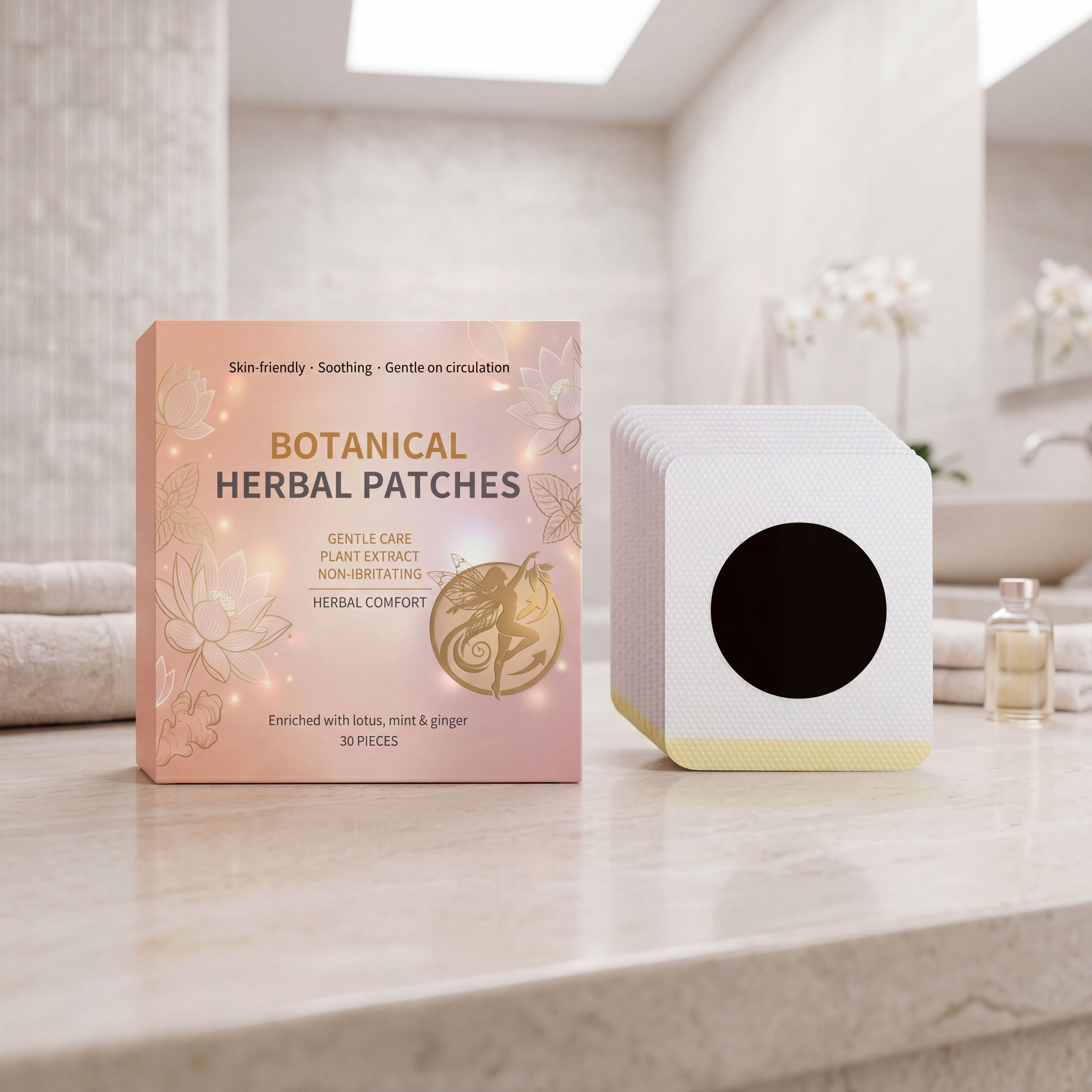 Body Care Patch Slim Figure Gentle Shape Soft Skin Close Fit Daily Portable Sticker